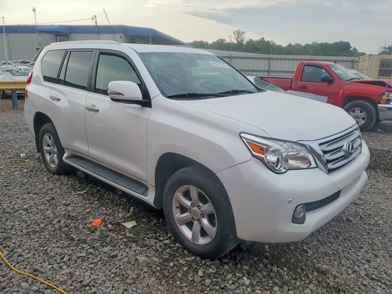 2011 Lexus Gx 460 White vin: JTJBM7FX3B5018506