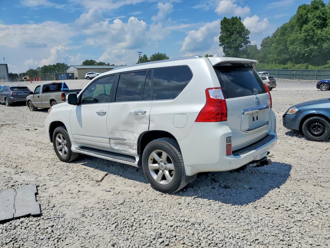 2013 Lexus Gx 460 Base White vin: JTJBM7FX3D5052173