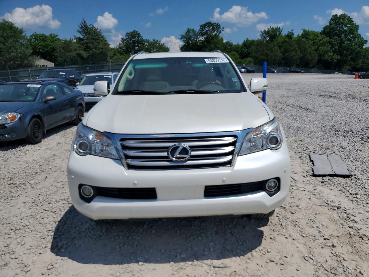 2013 Lexus Gx 460 Base White vin: JTJBM7FX3D5052173