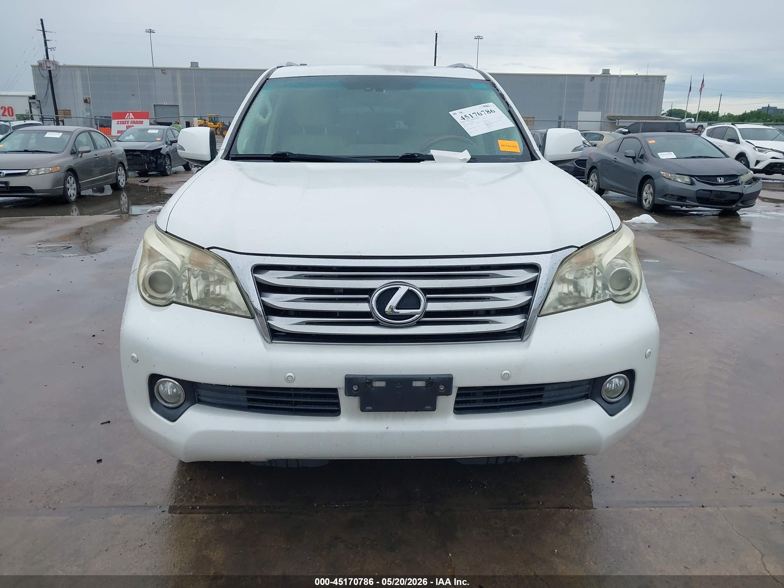2013 Lexus Gx 460   White vin: JTJBM7FX3D5052268