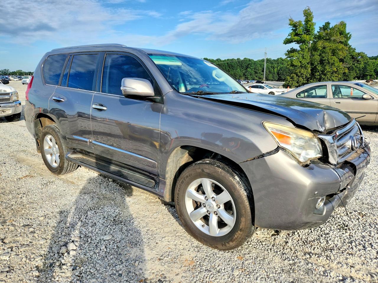 2013 Lexus Gx 460 Gray vin: JTJBM7FX3D5053095