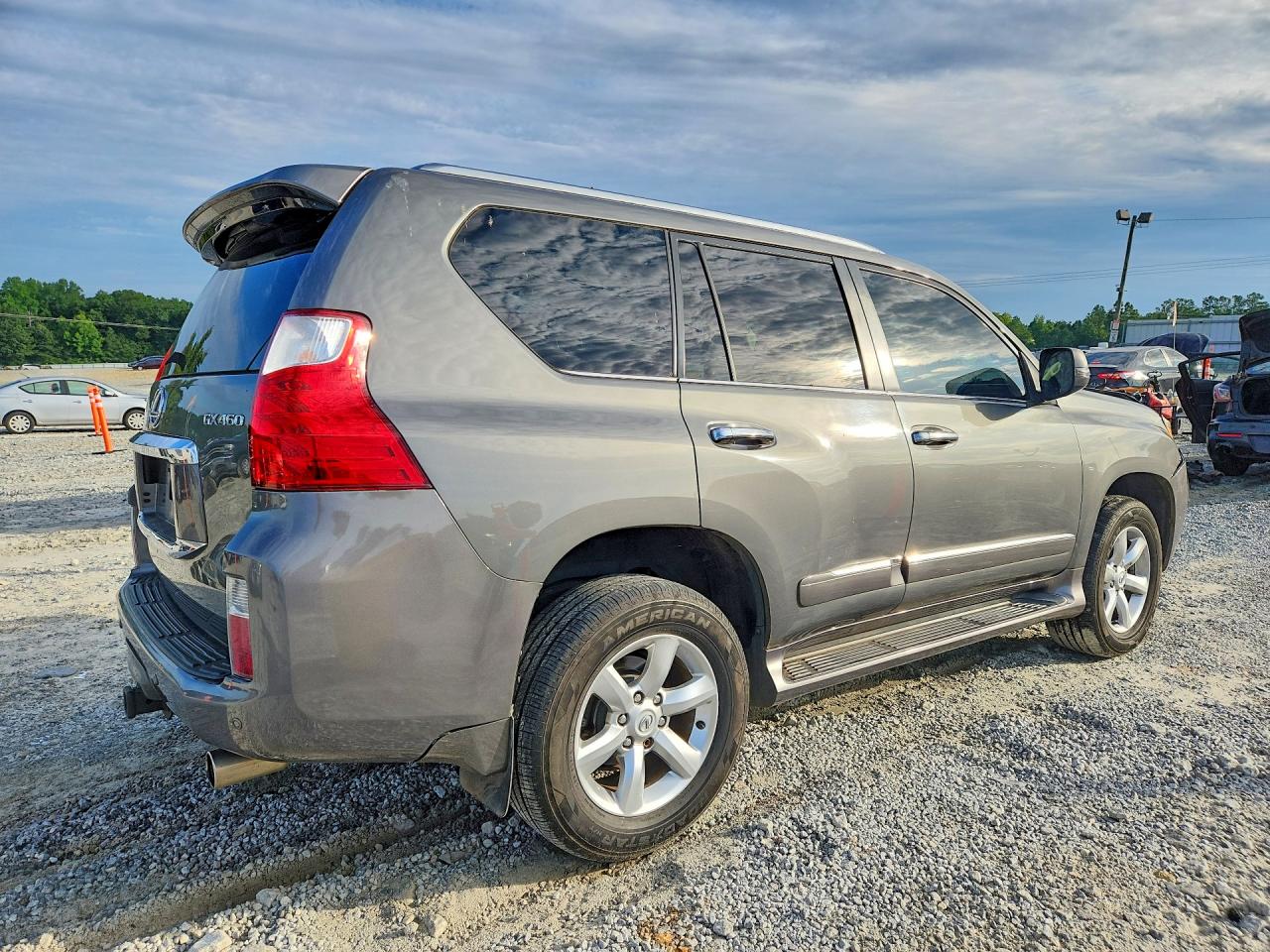 2013 Lexus Gx 460 Gray vin: JTJBM7FX3D5053095