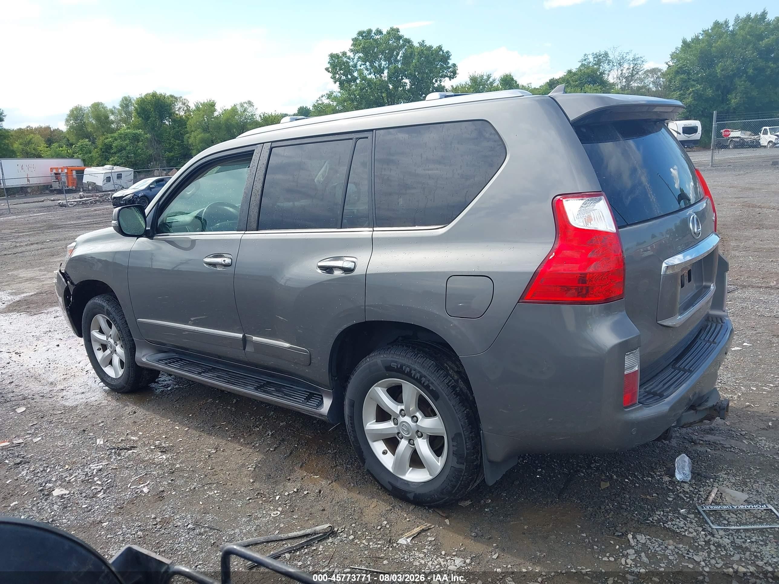 2013 Lexus Gx 460   Gray vin: JTJBM7FX3D5057762
