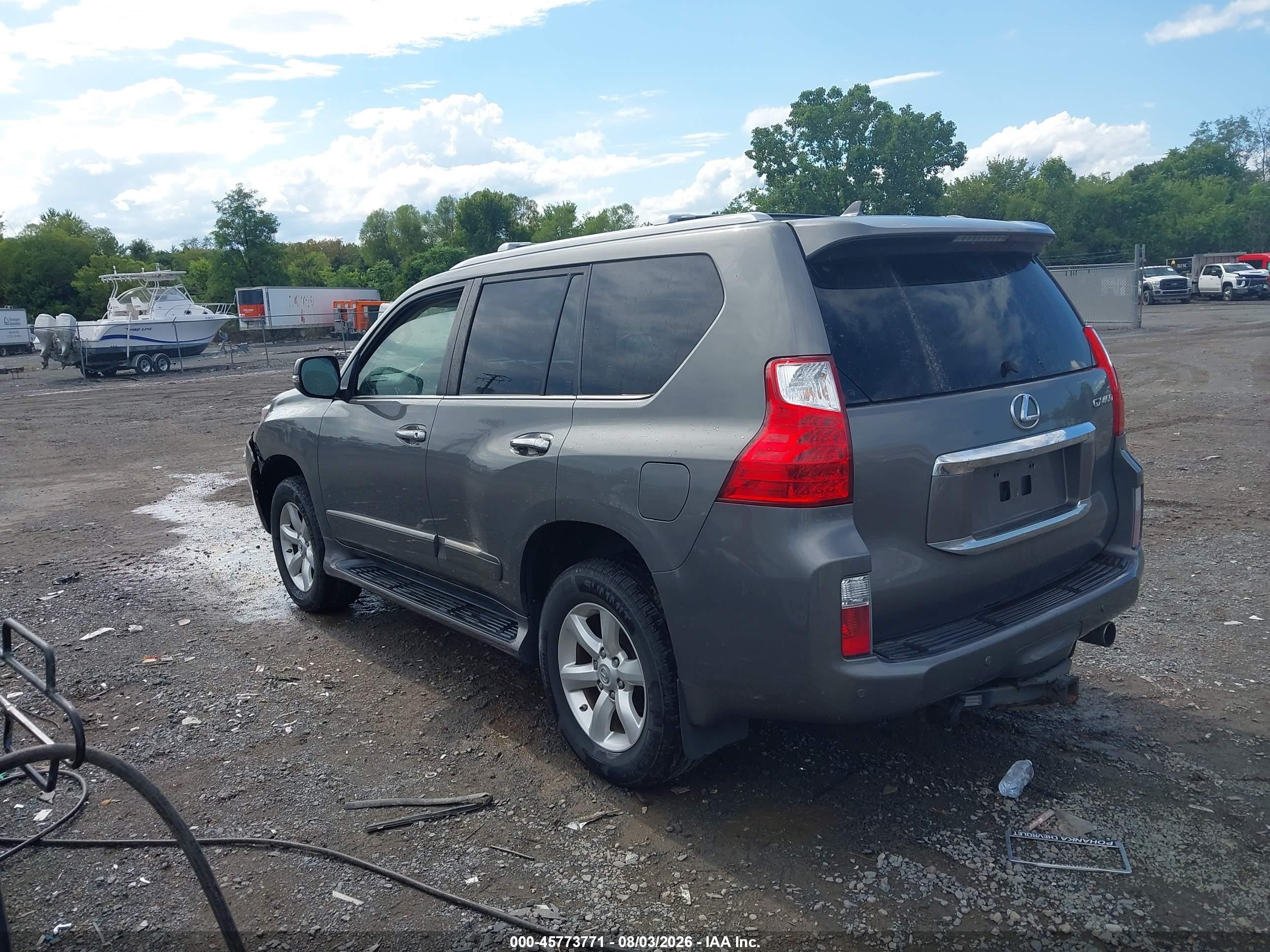 2013 Lexus Gx 460   Gray vin: JTJBM7FX3D5057762