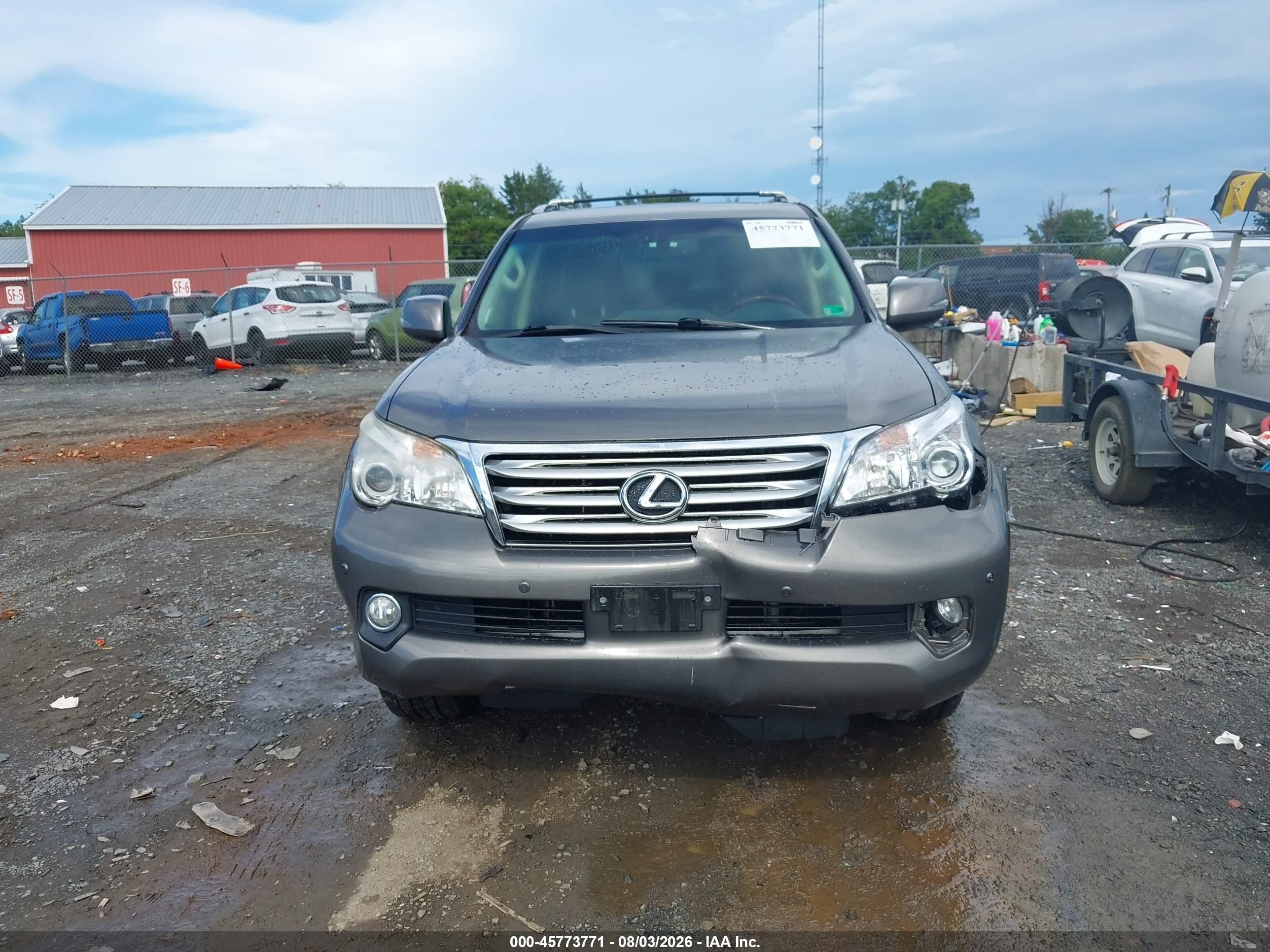 2013 Lexus Gx 460   Gray vin: JTJBM7FX3D5057762