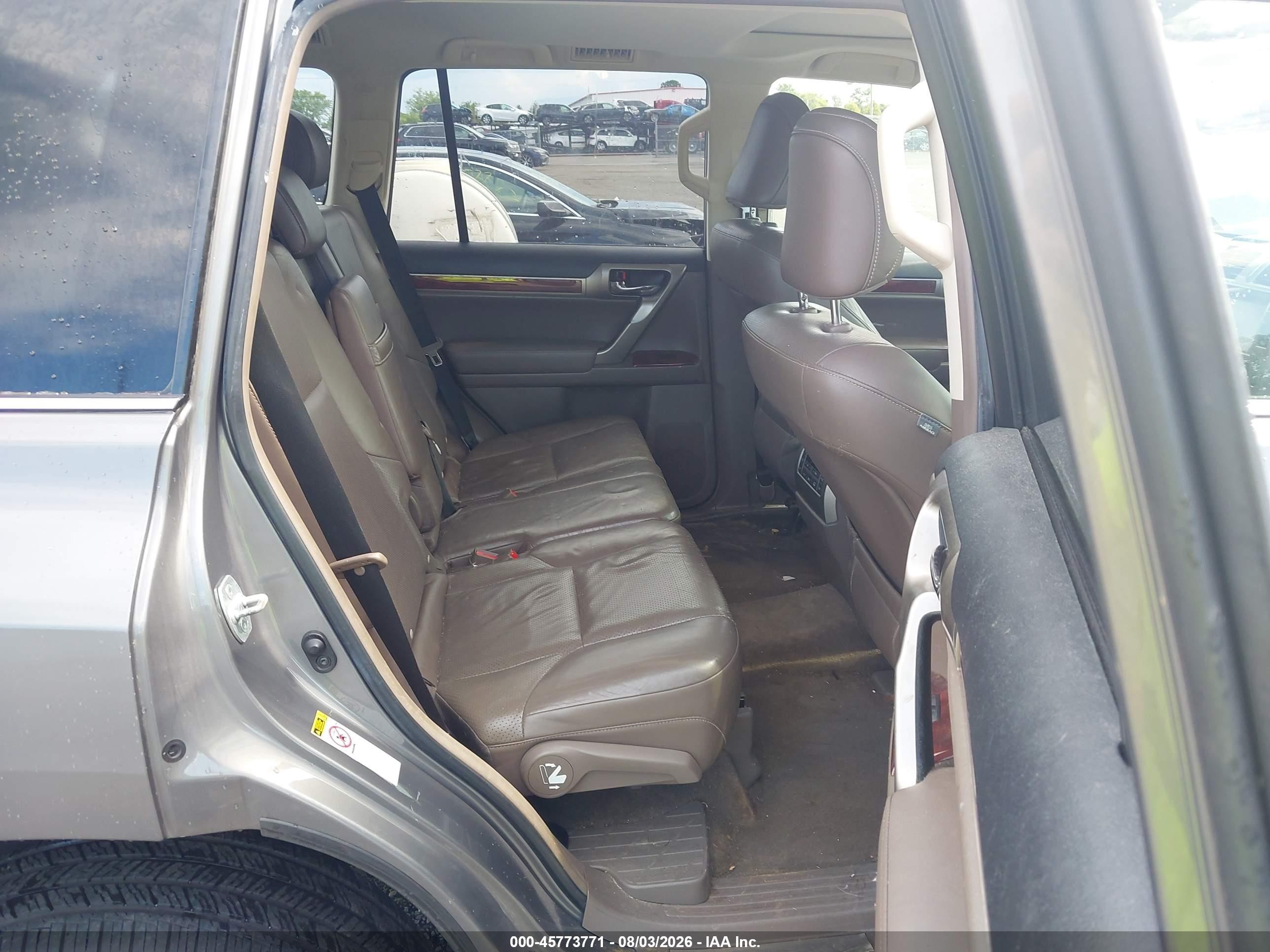 2013 Lexus Gx 460   Gray vin: JTJBM7FX3D5057762
