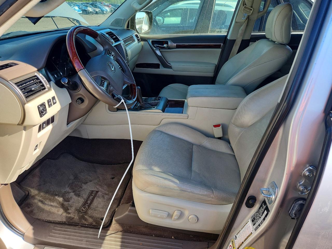2013 Lexus Gx 460 Silver vin: JTJBM7FX3D5060435