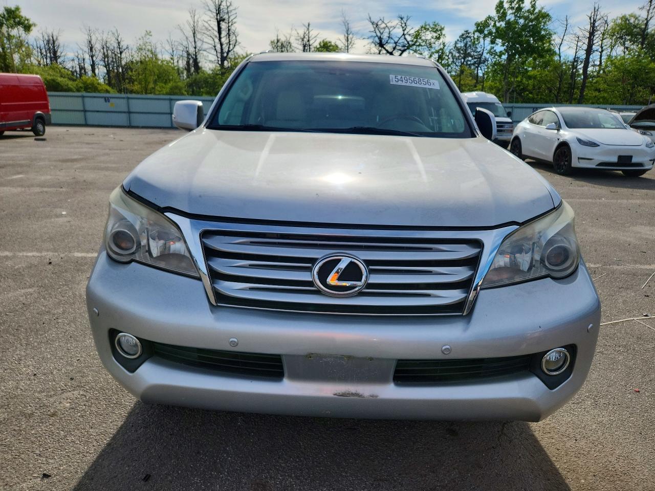 2013 Lexus Gx 460 Silver vin: JTJBM7FX3D5060435