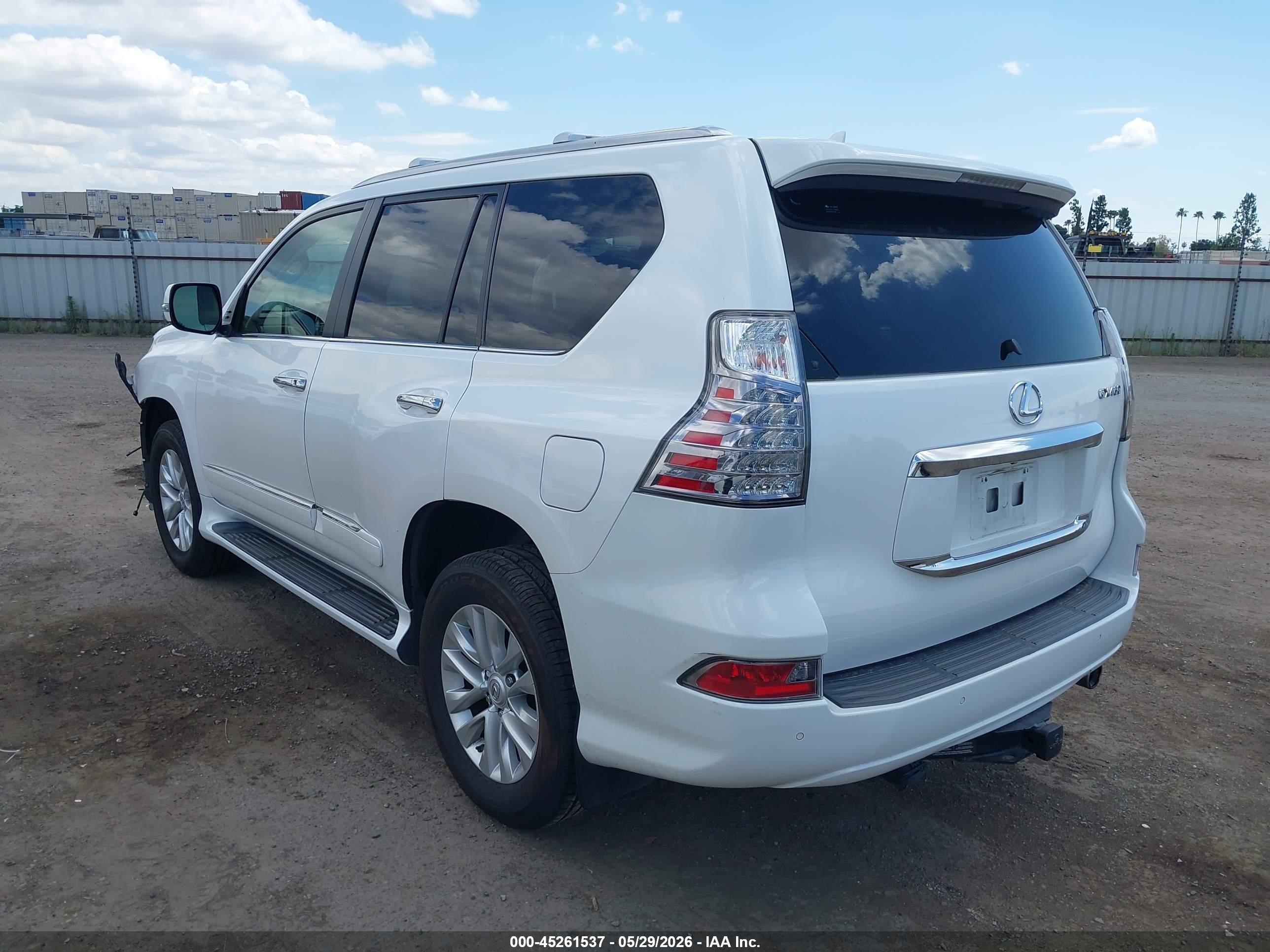 2014 Lexus Gx 460 Белый vin: JTJBM7FX3E5078435