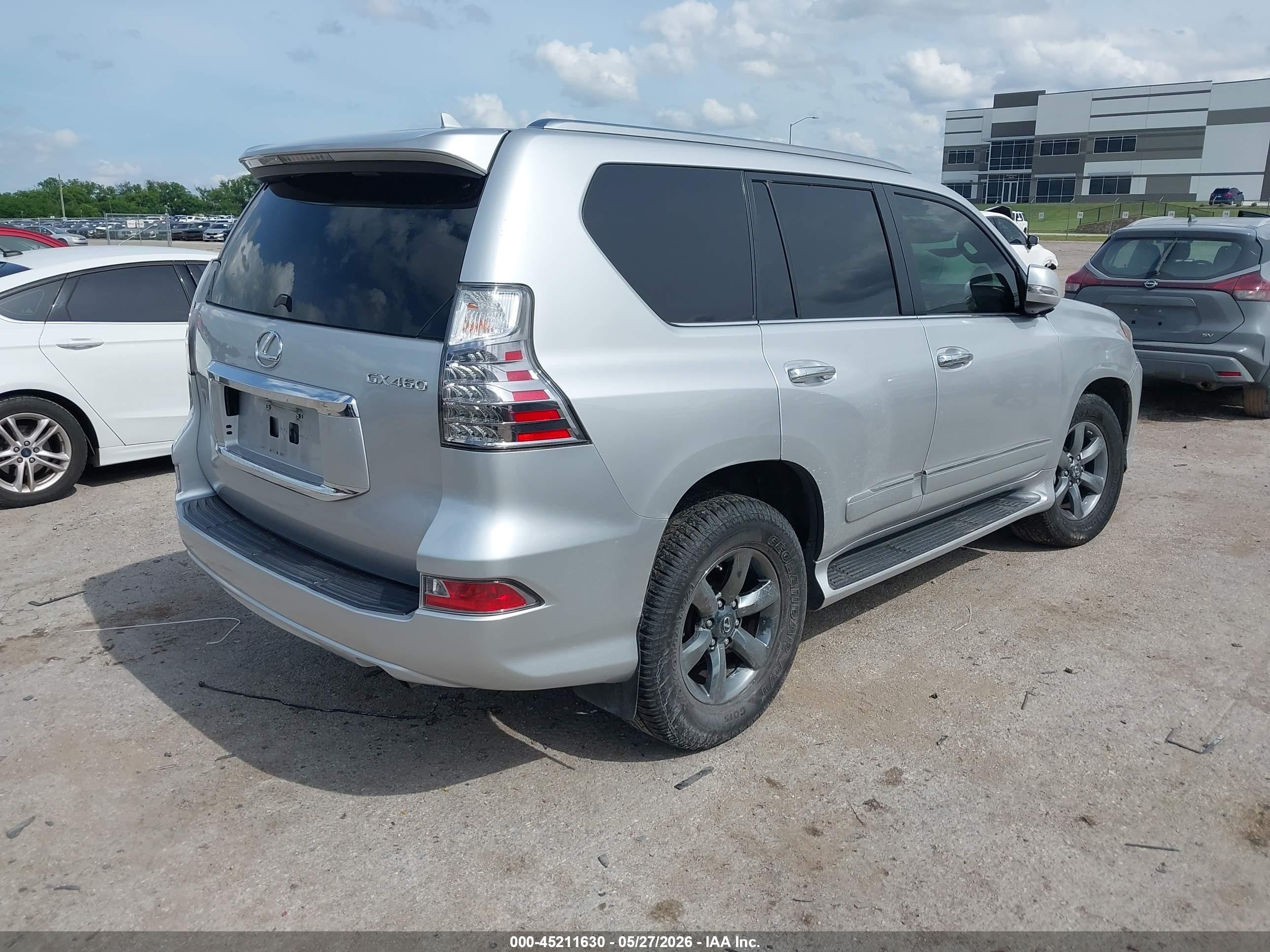2015 Lexus Gx 460   Серебряный vin: JTJBM7FX3F5091350
