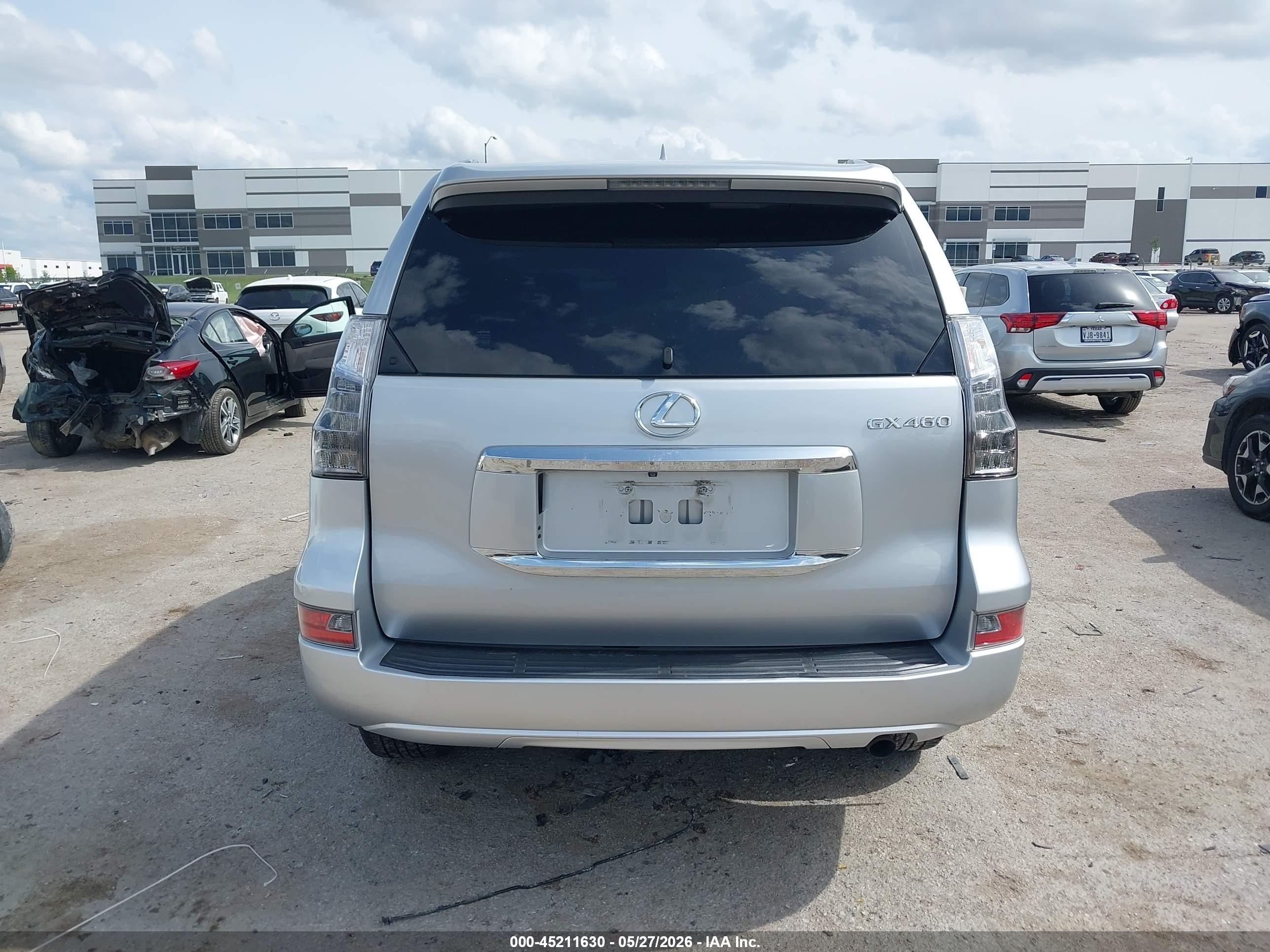 2015 Lexus Gx 460   Серебряный vin: JTJBM7FX3F5091350