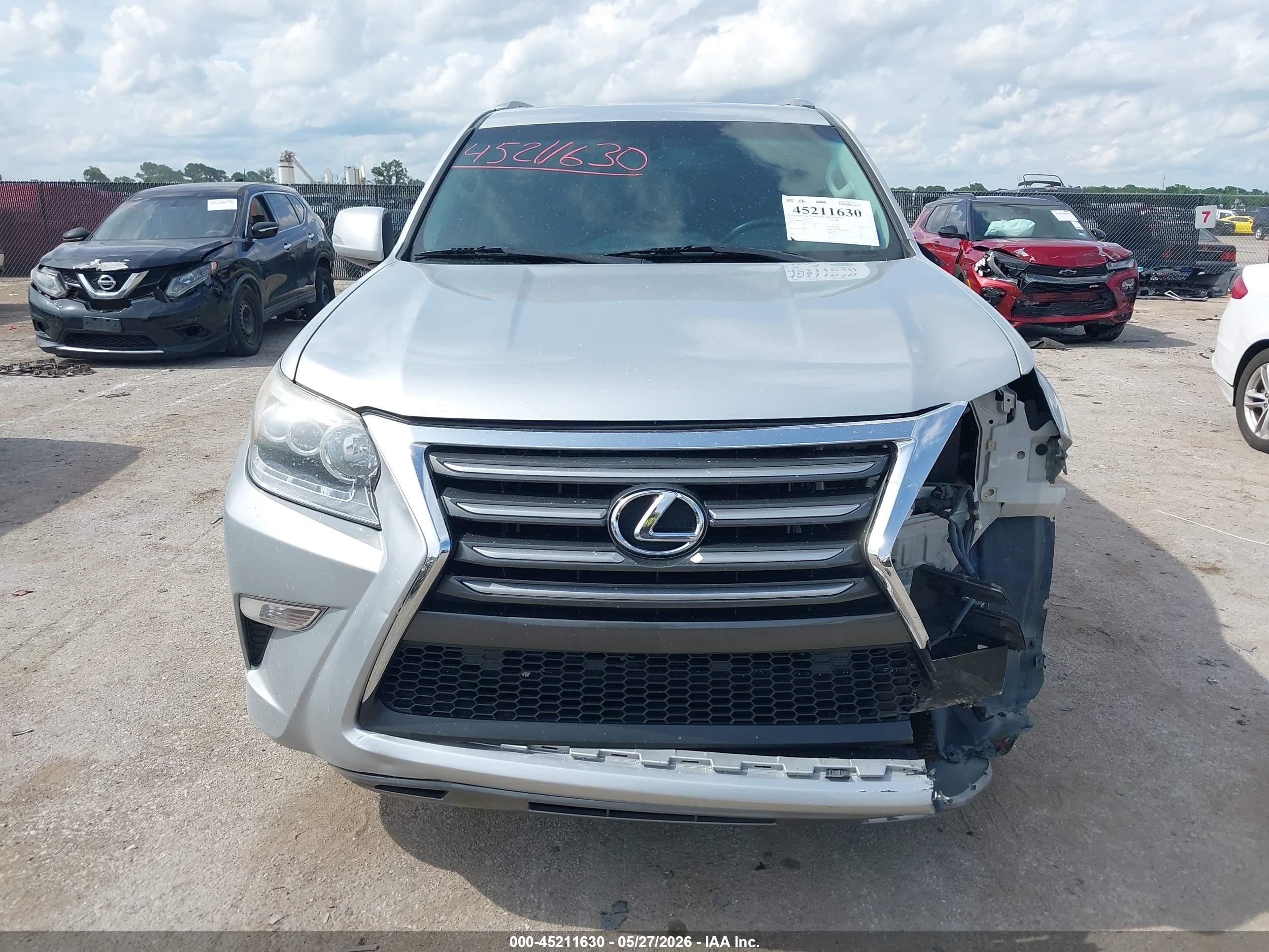 2015 Lexus Gx 460   Серебряный vin: JTJBM7FX3F5091350