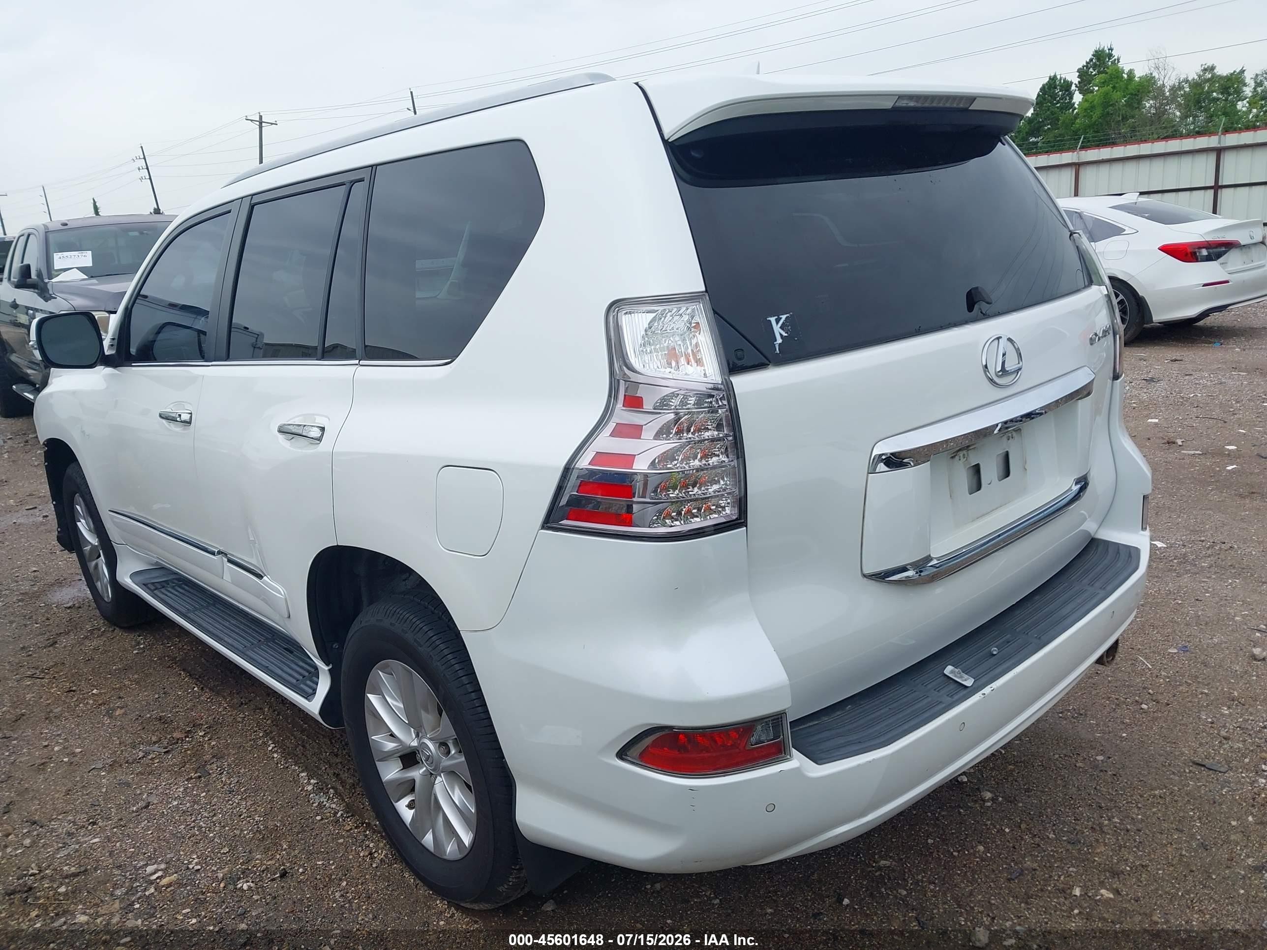 2015 Lexus Gx 460   Белый vin: JTJBM7FX3F5103688