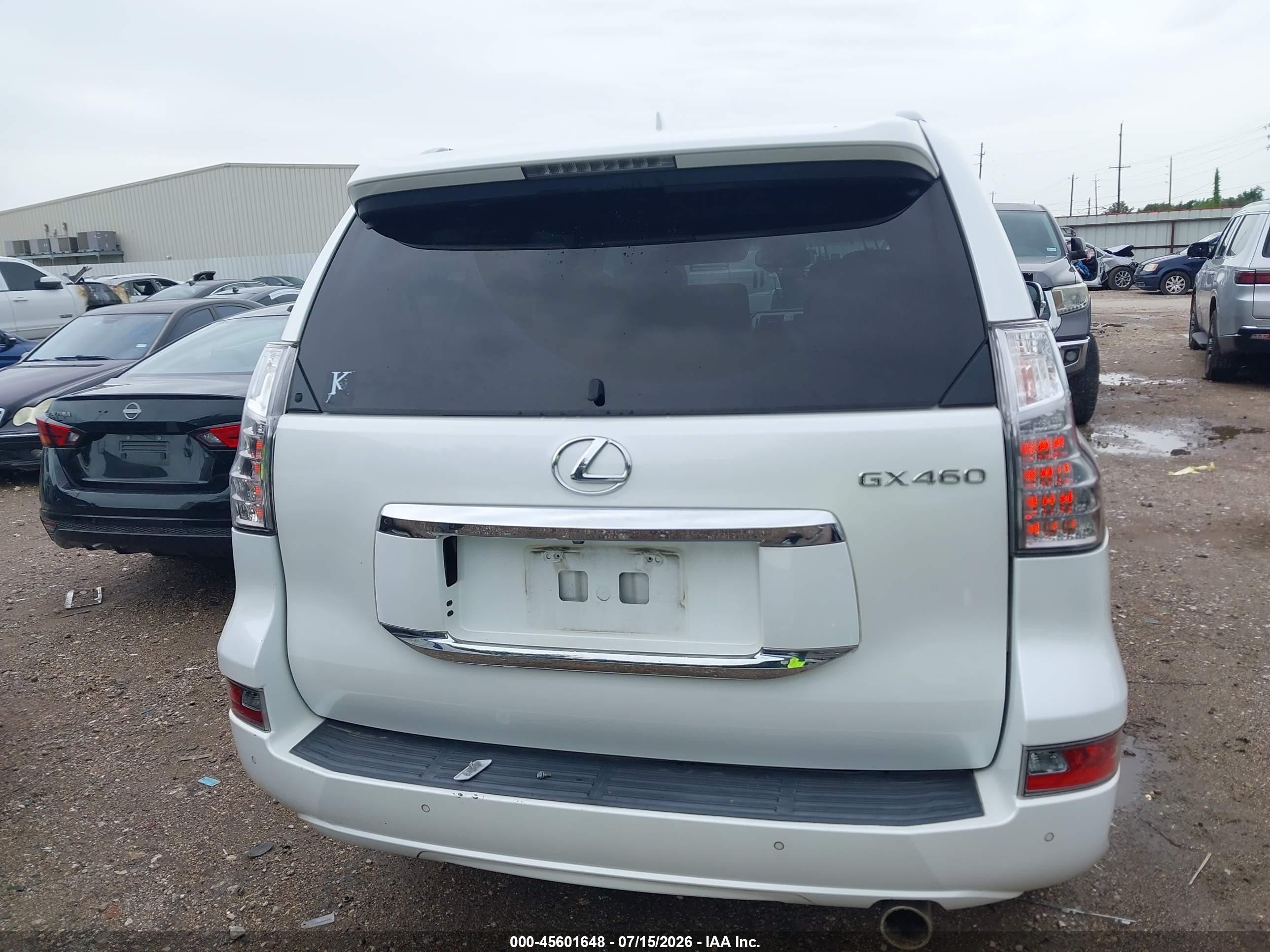 2015 Lexus Gx 460   Белый vin: JTJBM7FX3F5103688