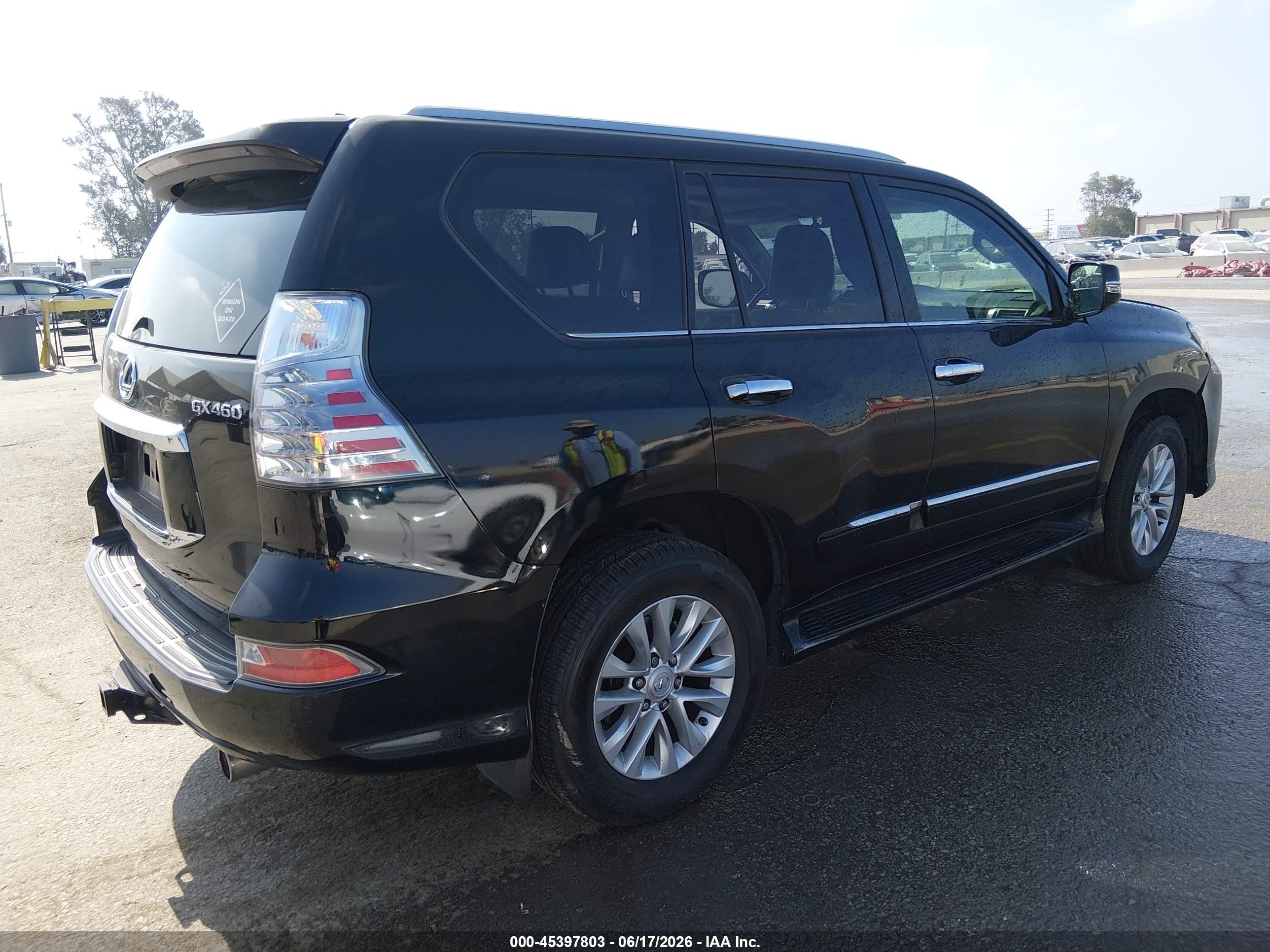 2015 Lexus Gx 460   Black vin: JTJBM7FX3F5106820