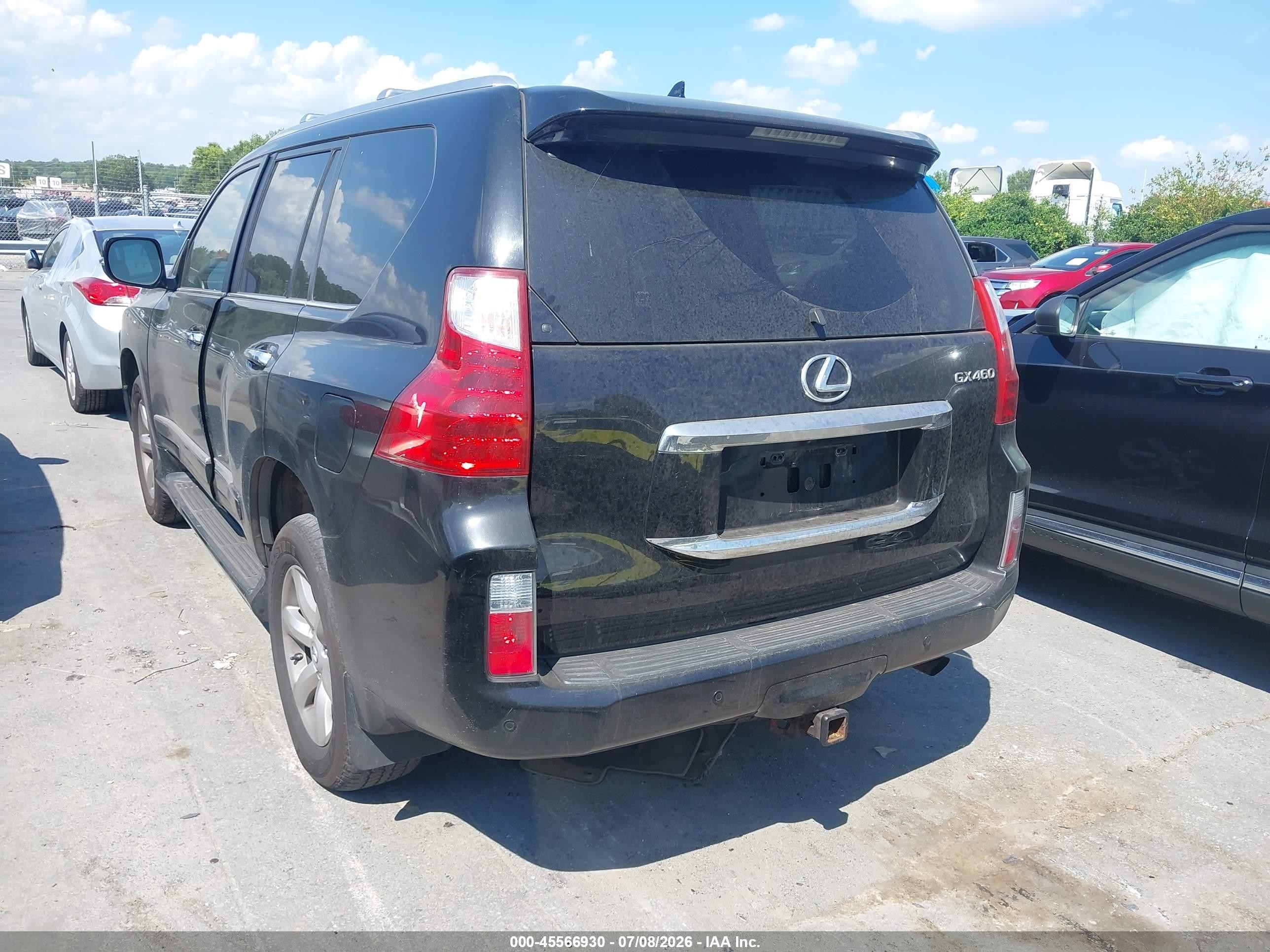 2011 Lexus Gx 460   Черный vin: JTJBM7FX4B5032642