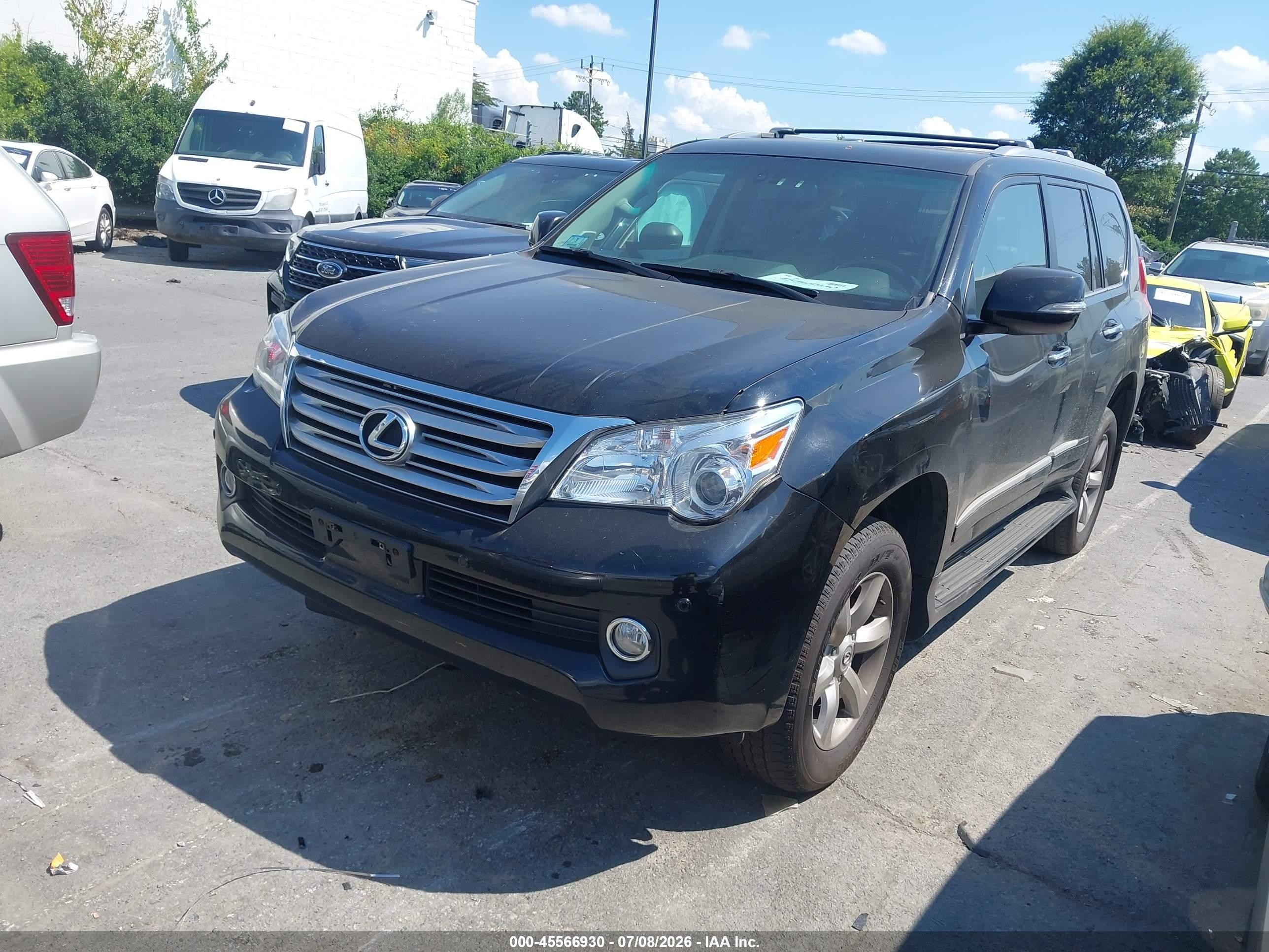 2011 Lexus Gx 460   Черный vin: JTJBM7FX4B5032642
