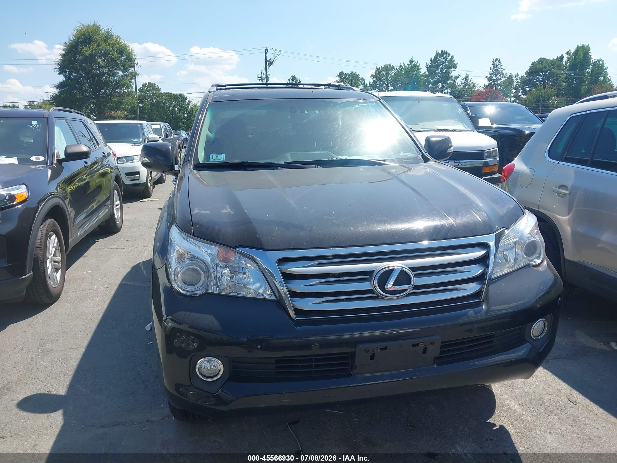 2011 Lexus Gx 460   Черный vin: JTJBM7FX4B5032642