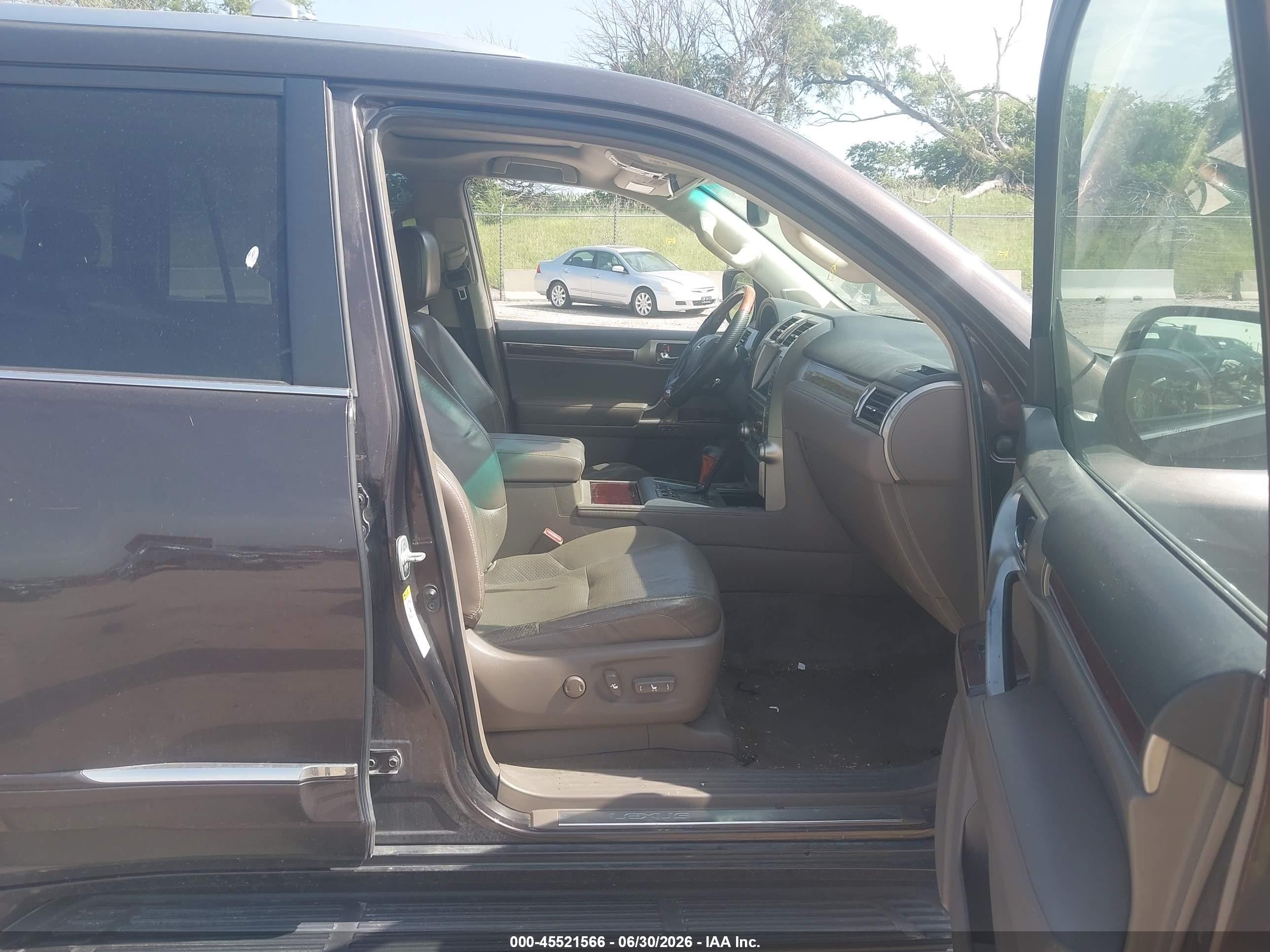 2012 Lexus Gx 460   Gray vin: JTJBM7FX4C5043528