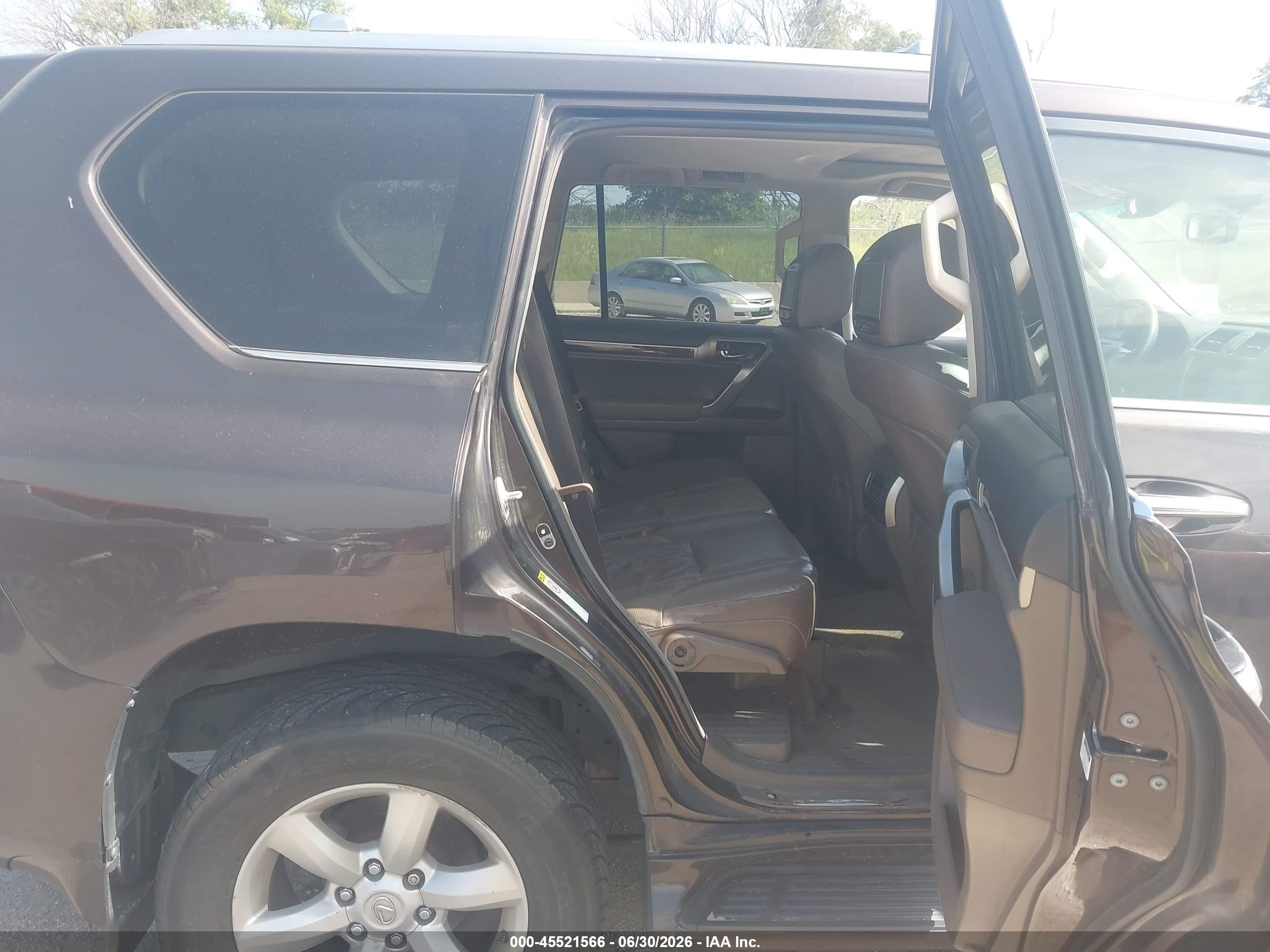 2012 Lexus Gx 460   Gray vin: JTJBM7FX4C5043528