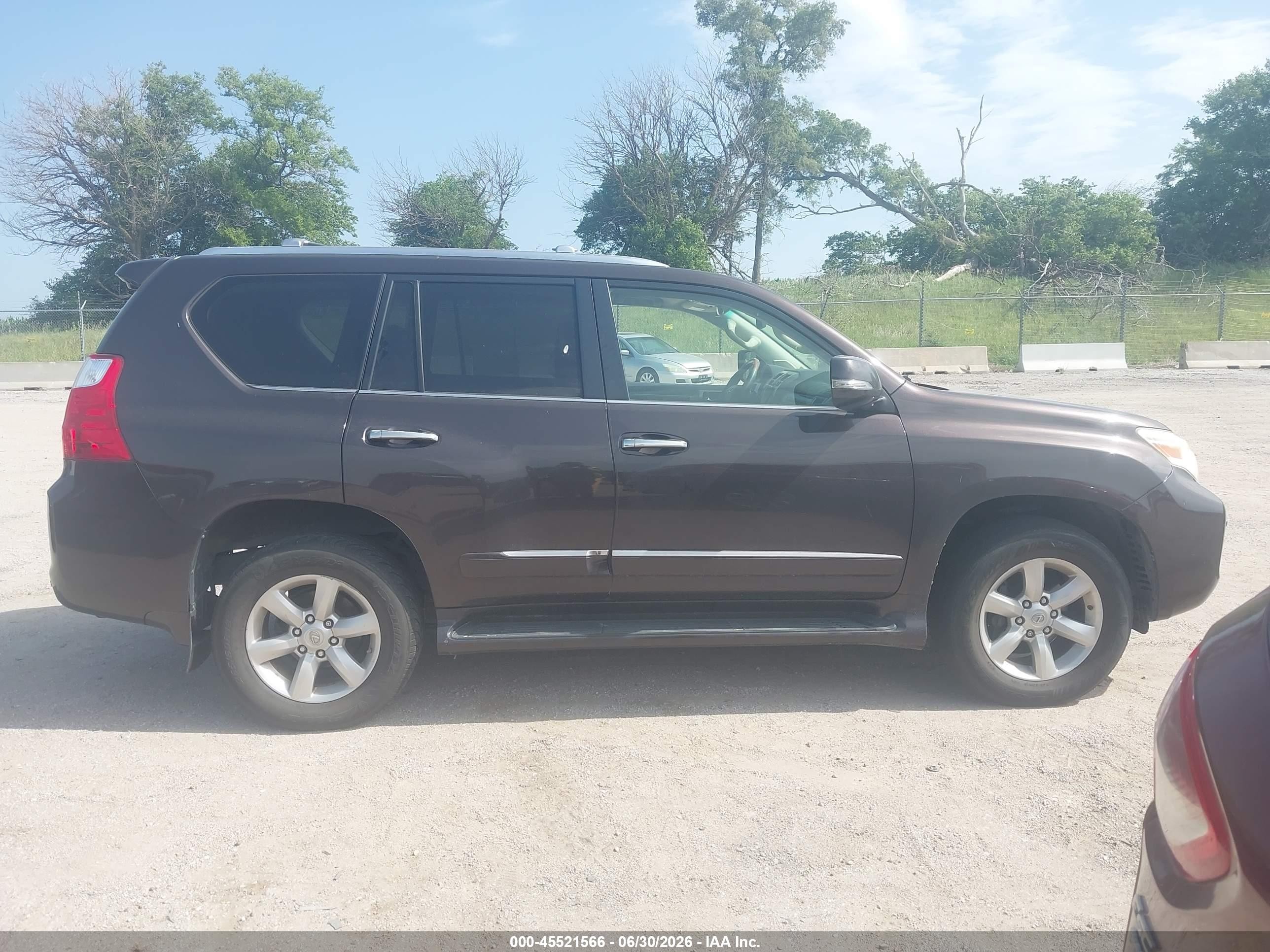 2012 Lexus Gx 460   Gray vin: JTJBM7FX4C5043528