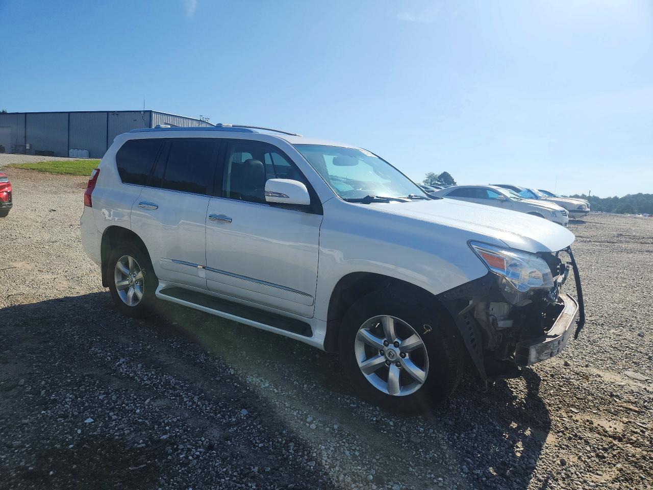 2012 Lexus Gx 460 White vin: JTJBM7FX4C5048261