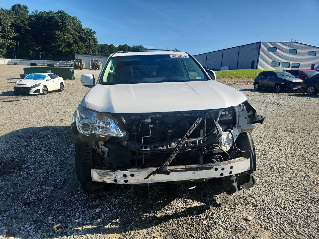 2012 Lexus Gx 460 White vin: JTJBM7FX4C5048261