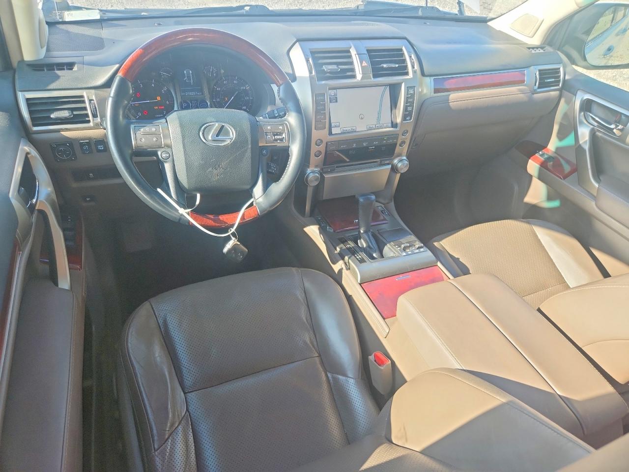 2012 Lexus Gx 460 White vin: JTJBM7FX4C5048261
