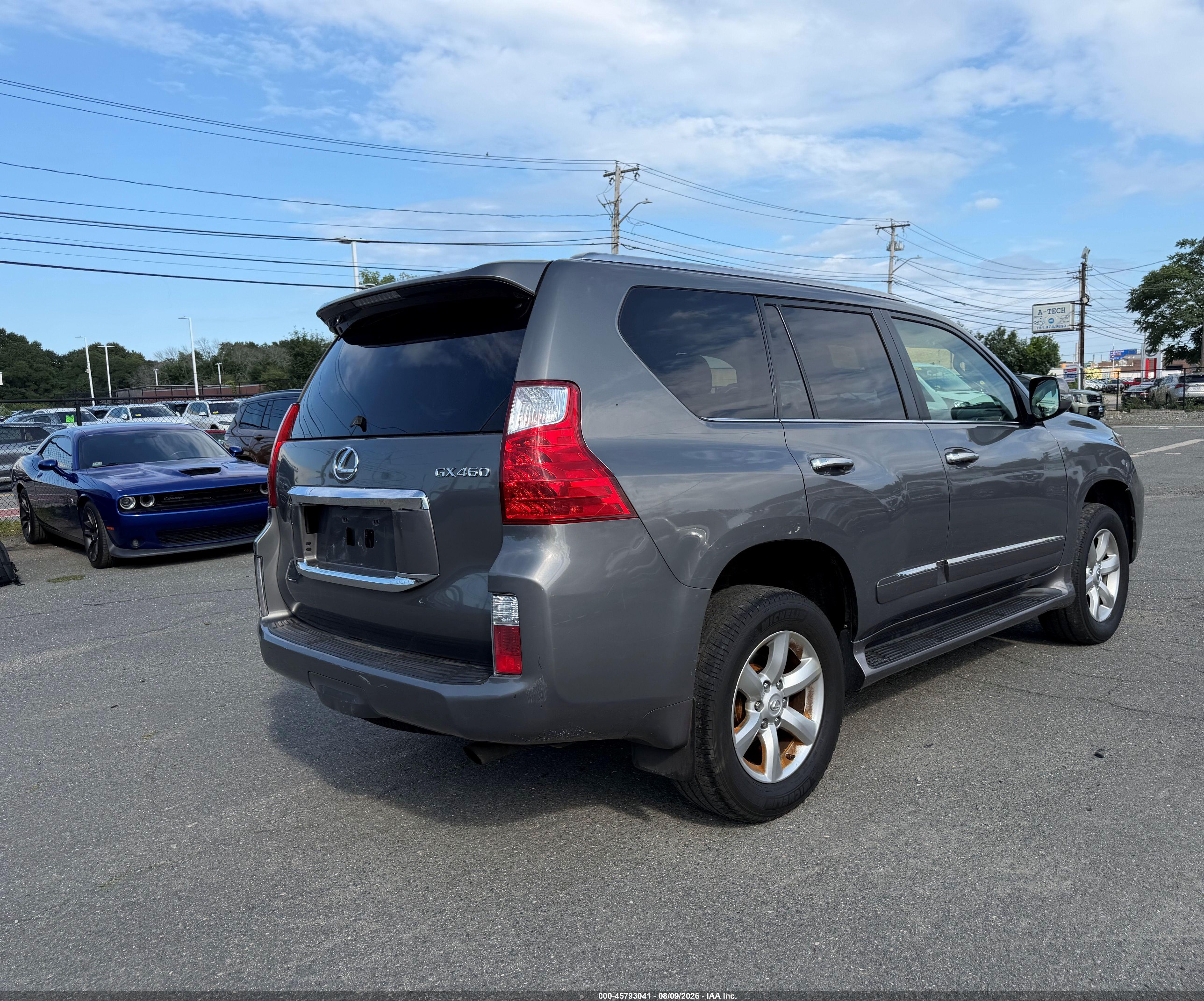 2013 Lexus Gx 460 Gray vin: JTJBM7FX4D5062131