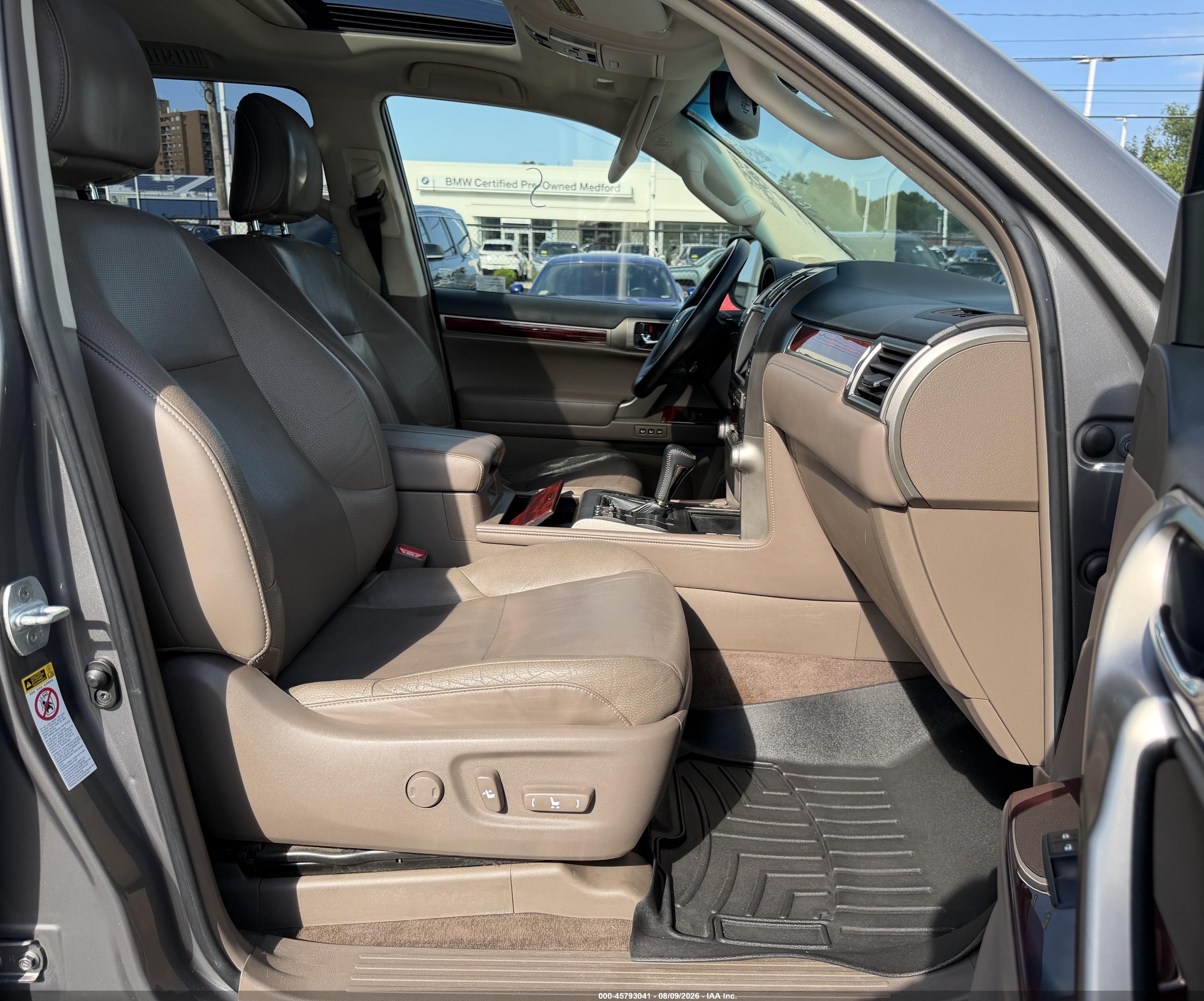 2013 Lexus Gx 460 Gray vin: JTJBM7FX4D5062131