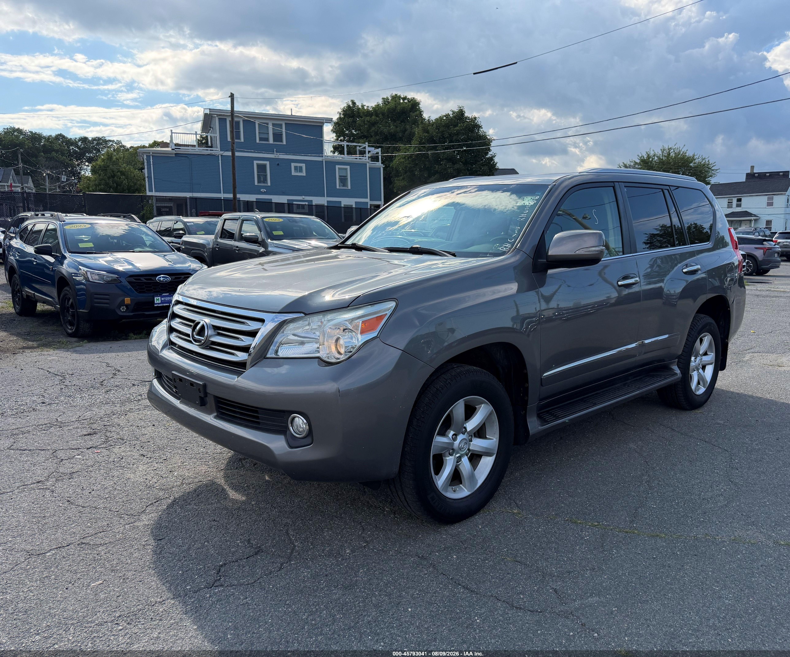 2013 Lexus Gx 460 Gray vin: JTJBM7FX4D5062131