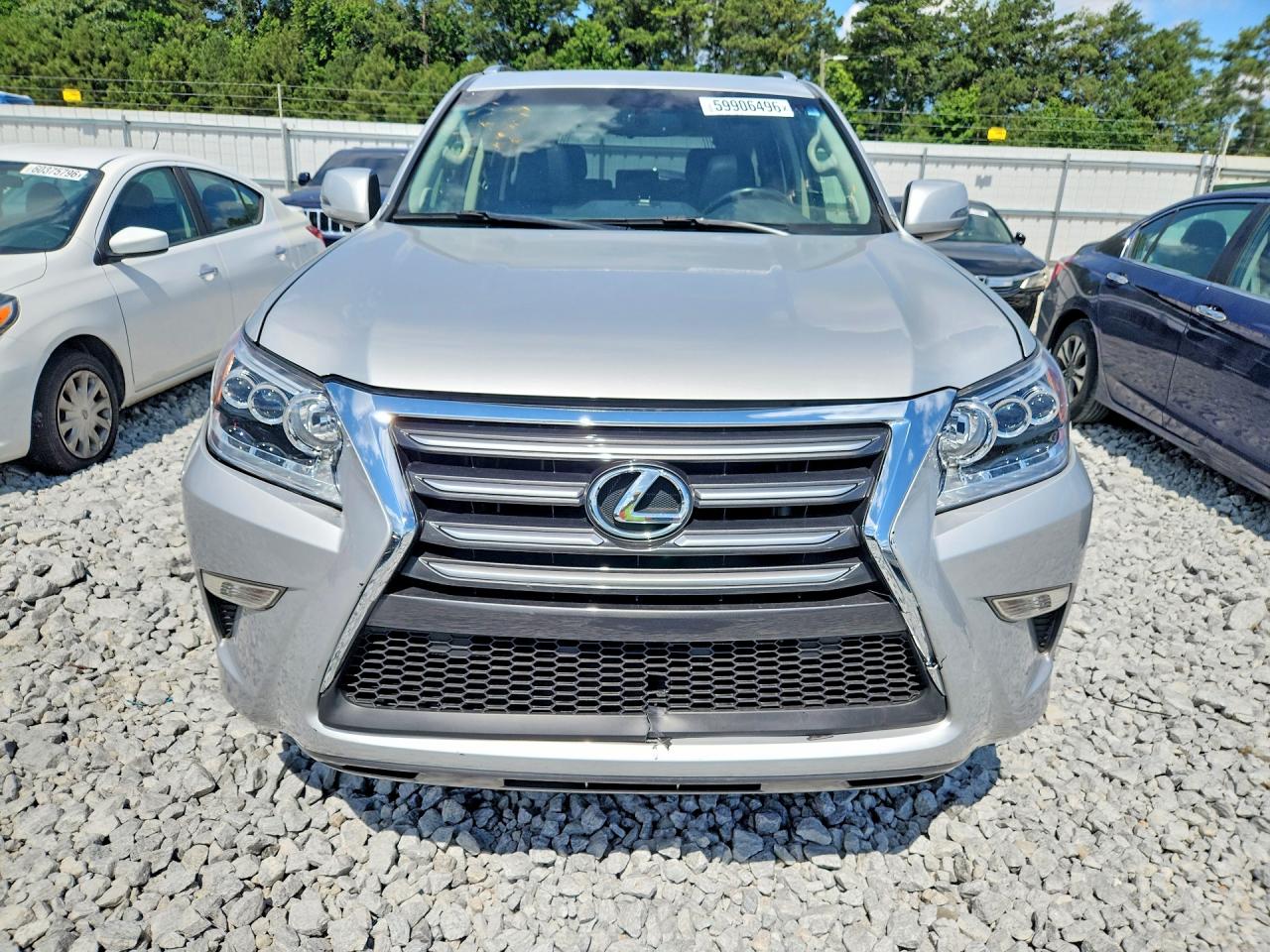 2014 Lexus Gx 460 Silver vin: JTJBM7FX4E5078069