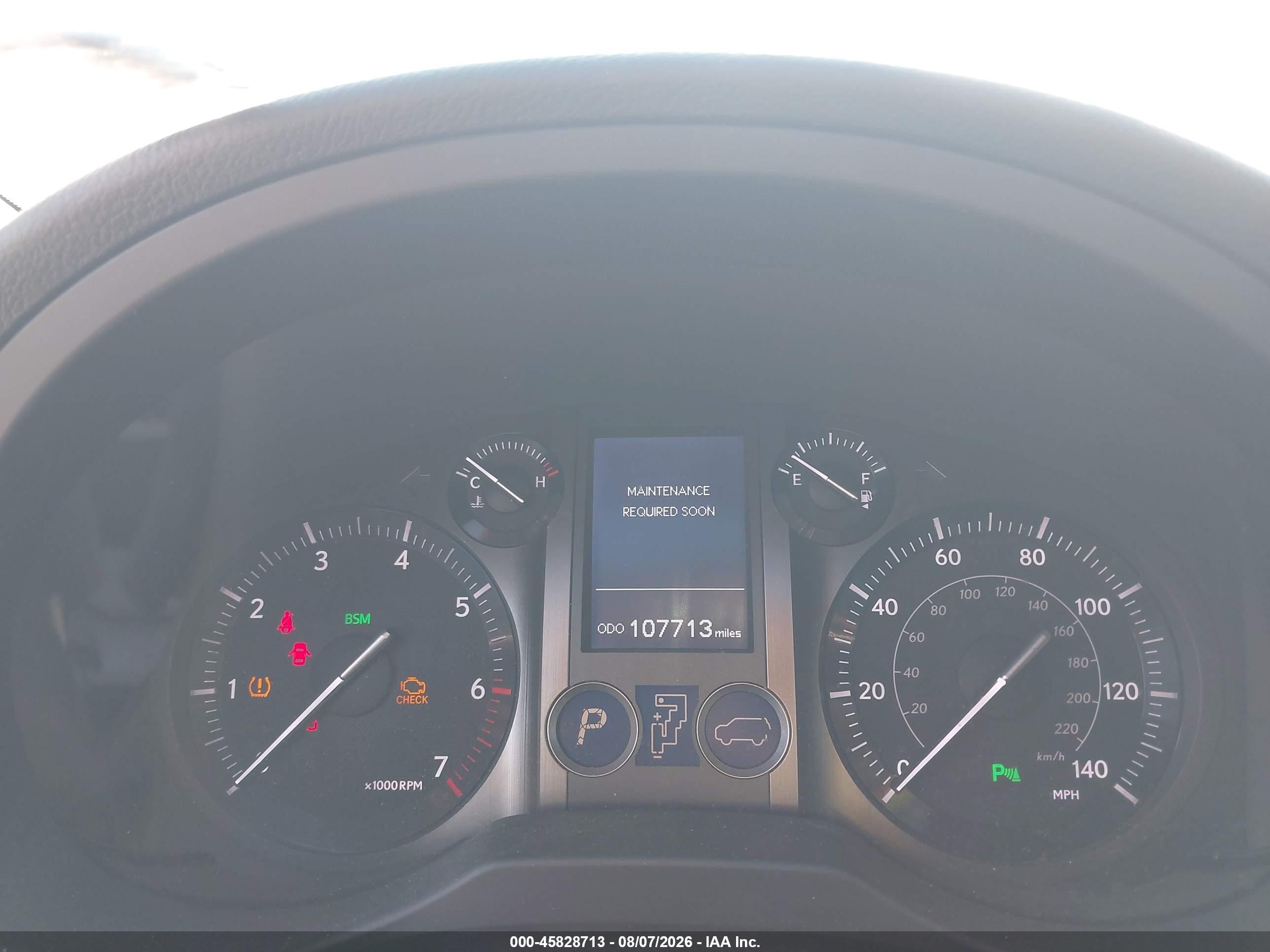 2014 Lexus Gx 460 Gray vin: JTJBM7FX4E5087743