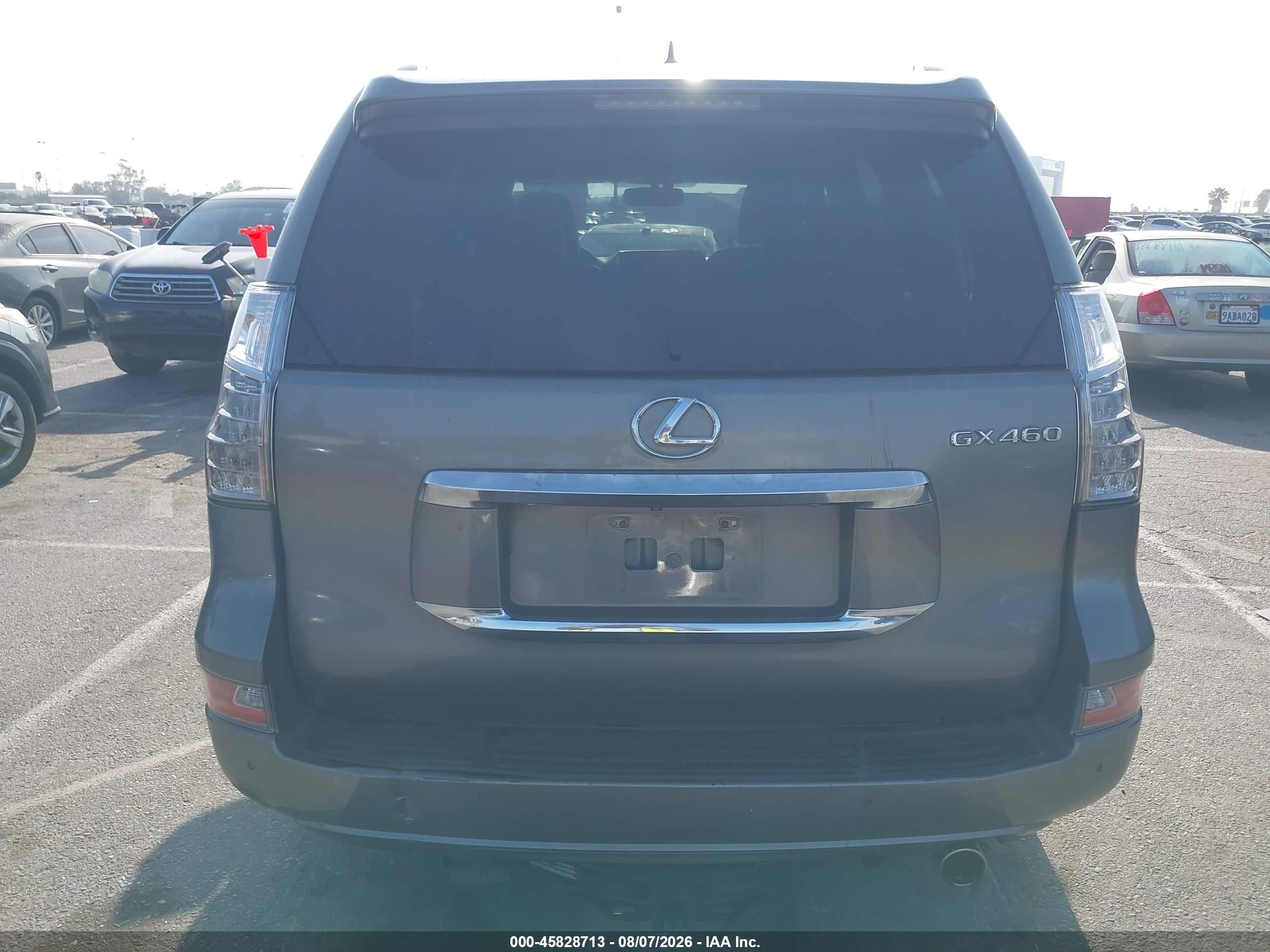 2014 Lexus Gx 460 Gray vin: JTJBM7FX4E5087743