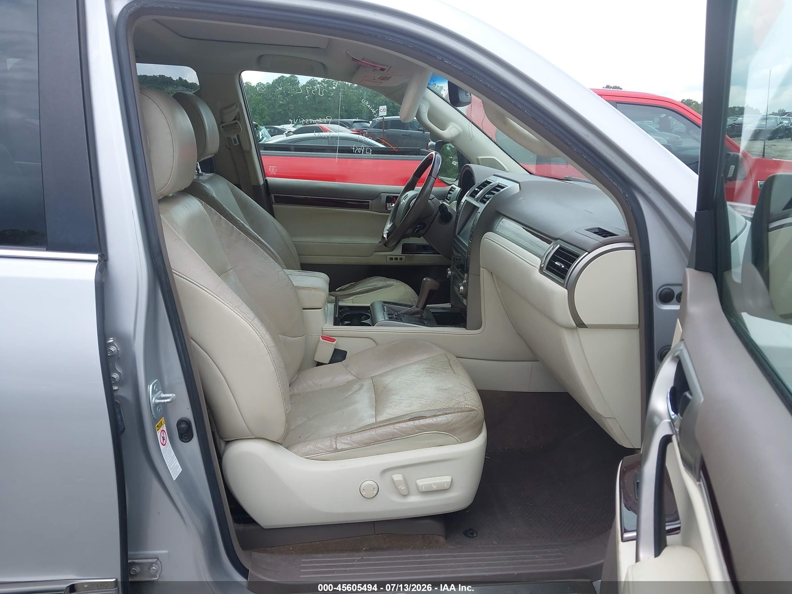2014 Lexus Gx 460   Silver vin: JTJBM7FX4E5089900