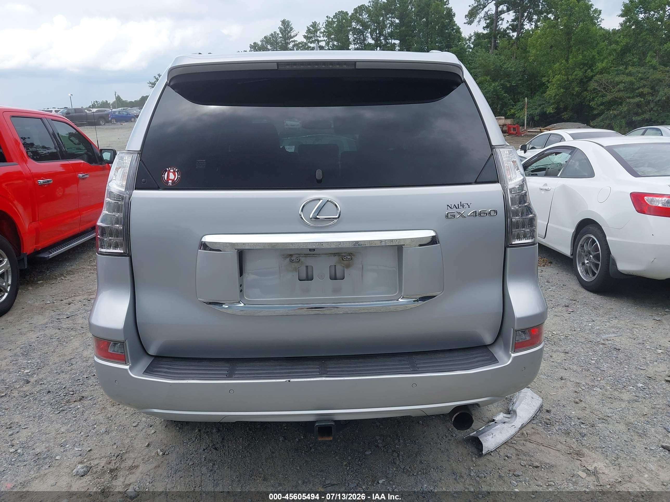 2014 Lexus Gx 460   Silver vin: JTJBM7FX4E5089900