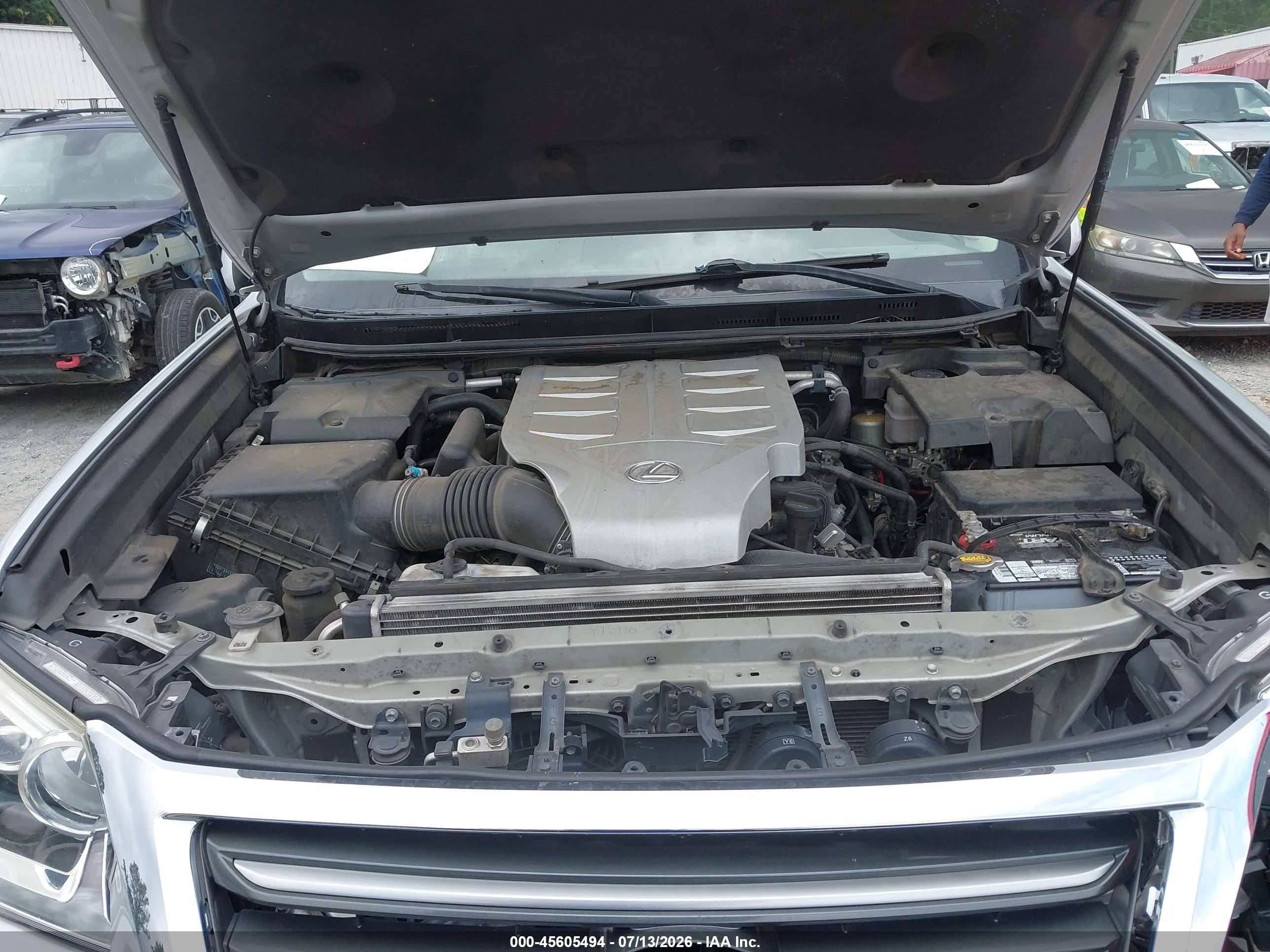 2014 Lexus Gx 460   Silver vin: JTJBM7FX4E5089900