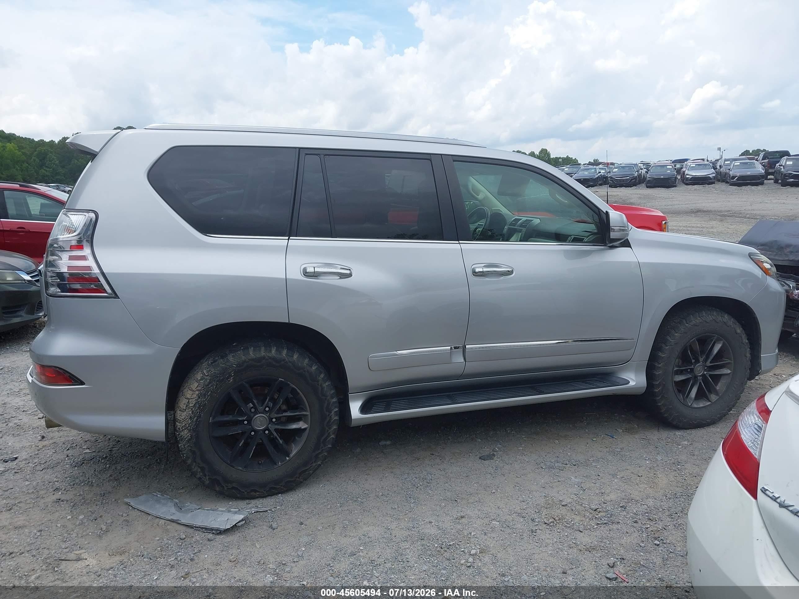 2014 Lexus Gx 460   Silver vin: JTJBM7FX4E5089900