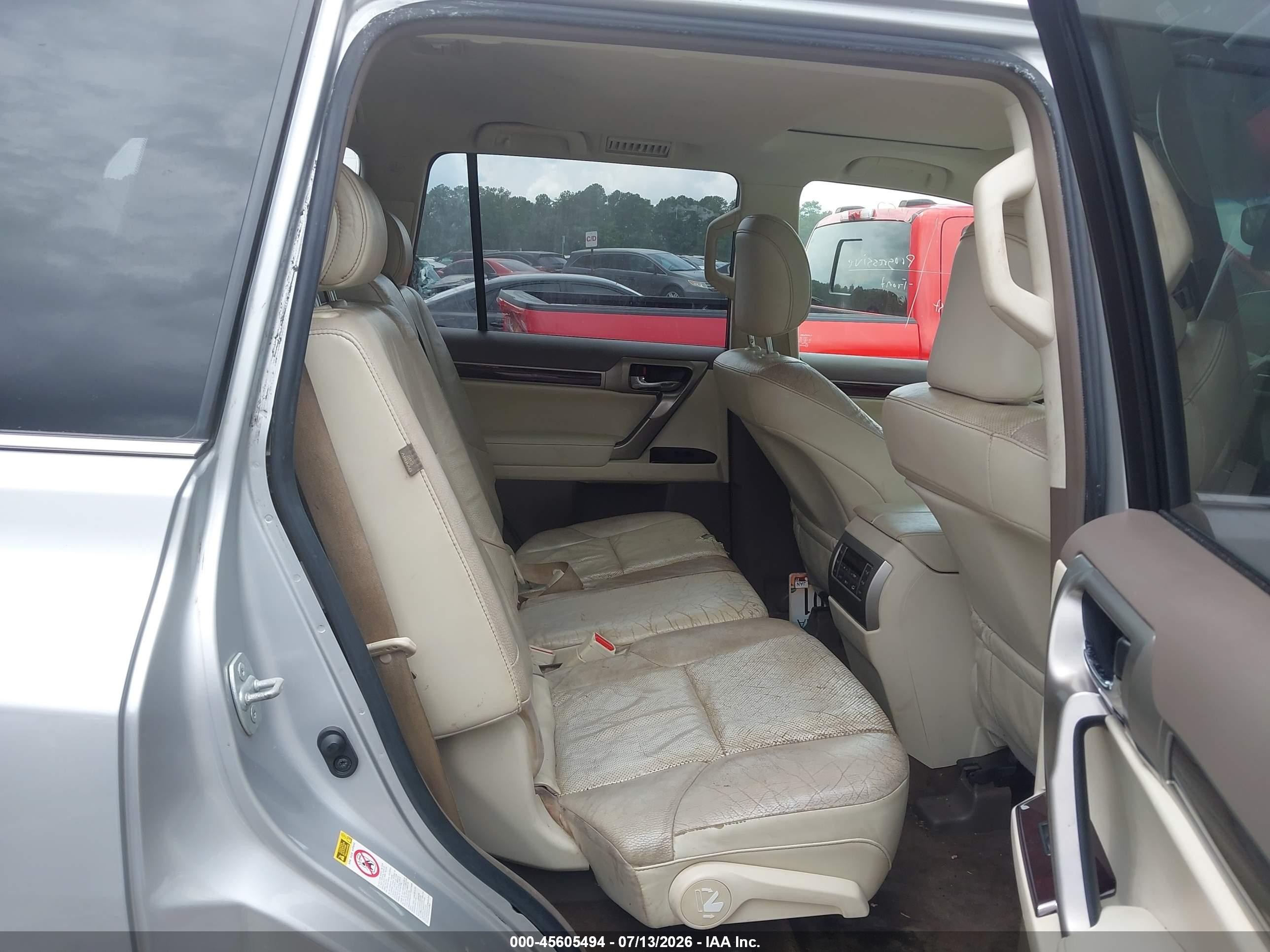 2014 Lexus Gx 460   Silver vin: JTJBM7FX4E5089900