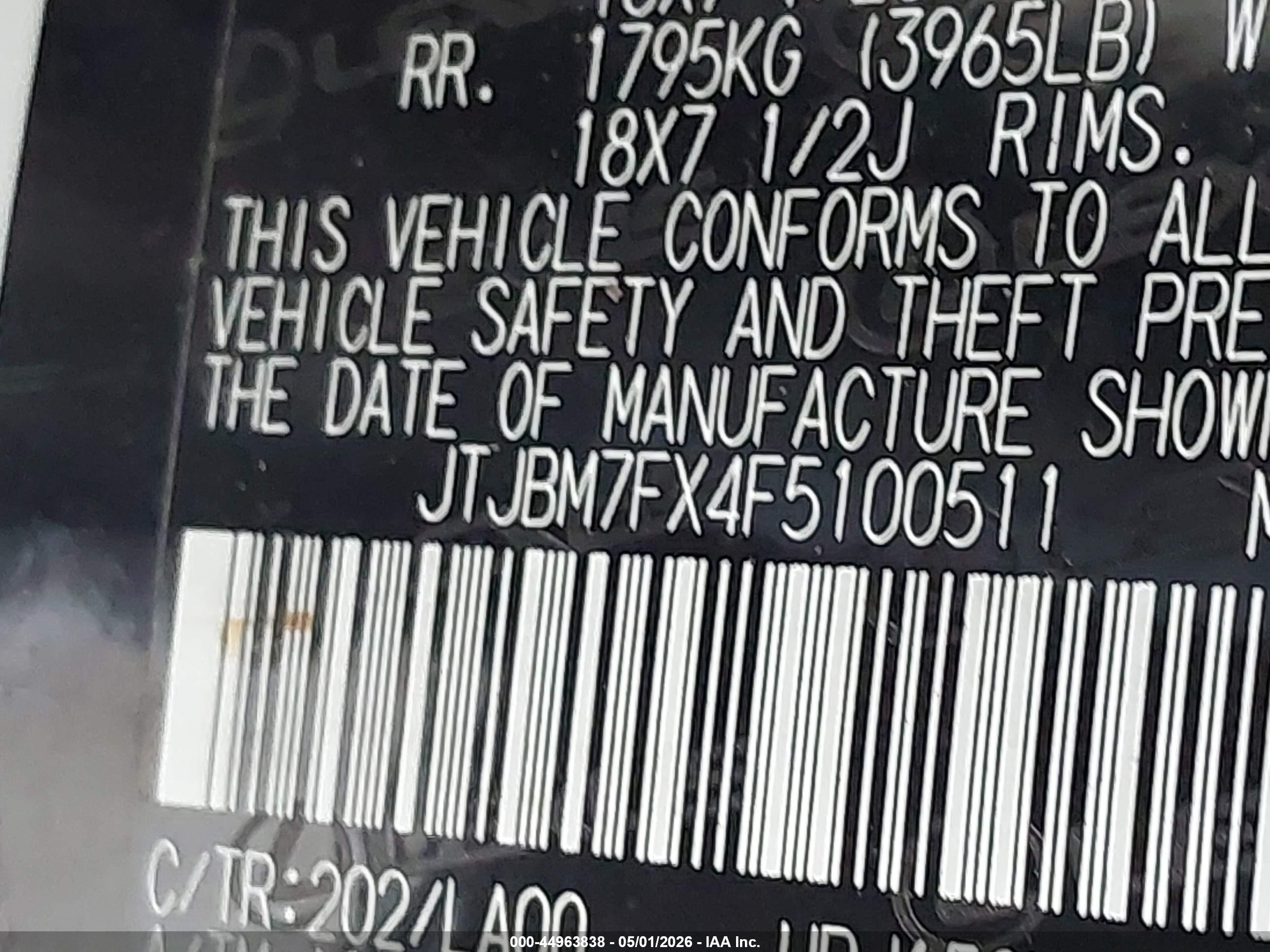 2015 Lexus Gx 460   Black vin: JTJBM7FX4F5100511