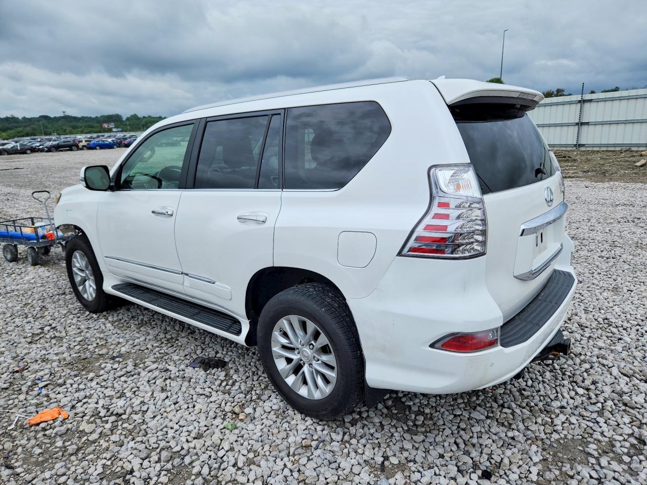 2015 Lexus Gx 460 White vin: JTJBM7FX4F5120421