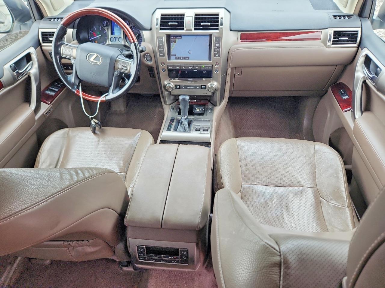 2015 Lexus Gx 460 White vin: JTJBM7FX4F5120421