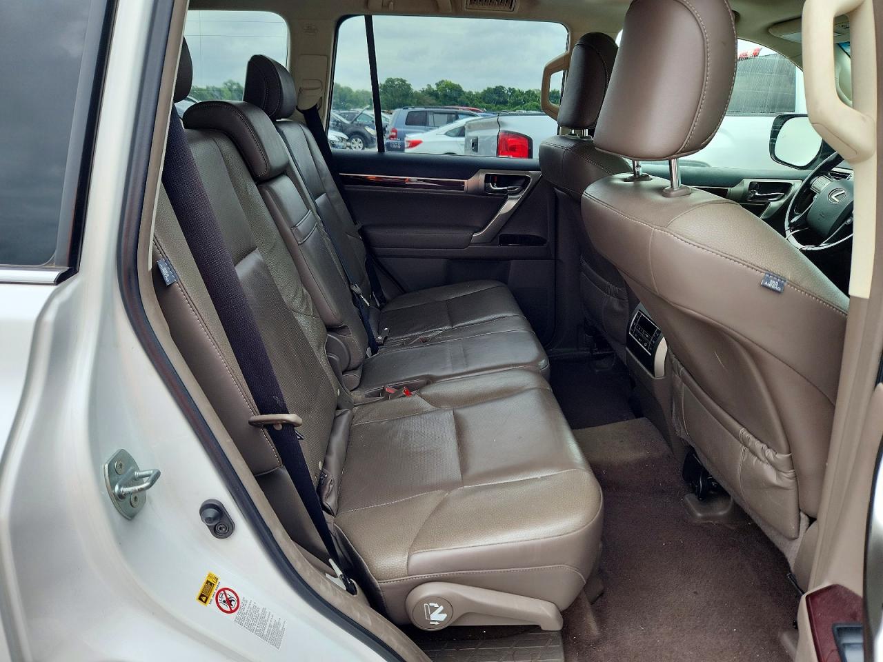 2015 Lexus Gx 460 White vin: JTJBM7FX4F5120421