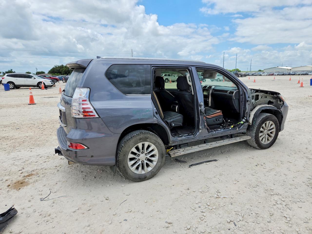 2017 Lexus Gx 460 Gray vin: JTJBM7FX4H5166687