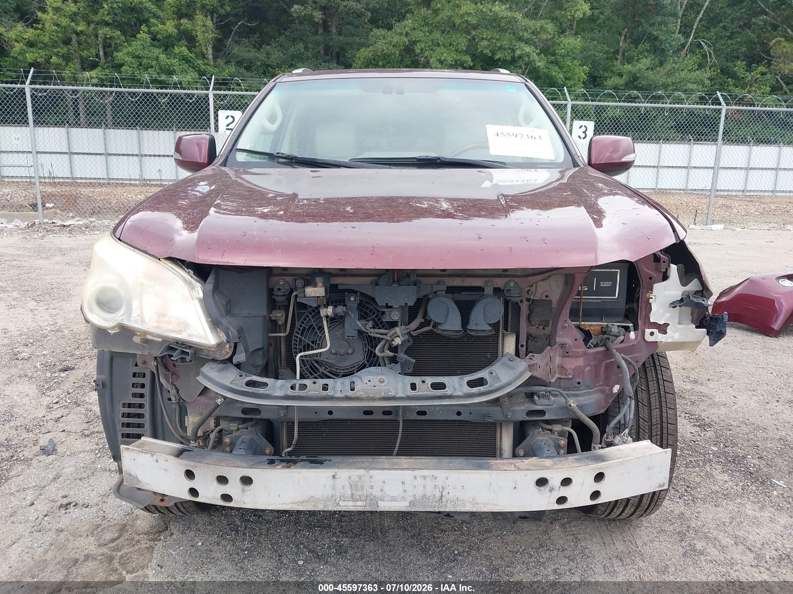 2011 Lexus Gx 460   Maroon vin: JTJBM7FX5B5020631