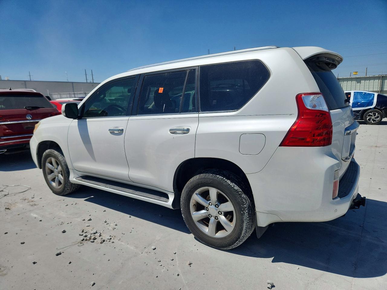 2011 Lexus Gx 460 White vin: JTJBM7FX5B5020662