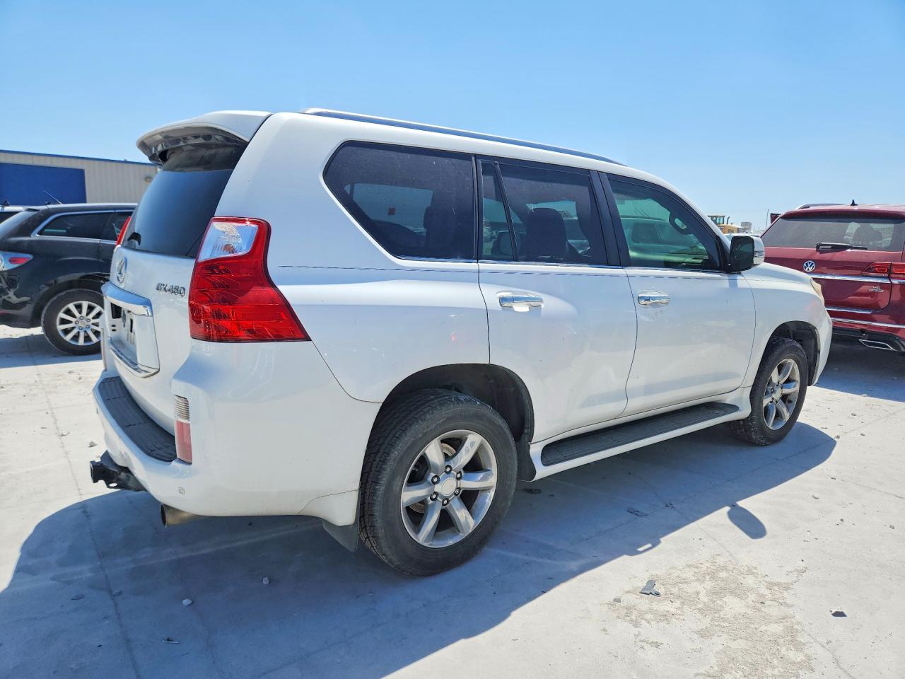 2011 Lexus Gx 460 White vin: JTJBM7FX5B5020662
