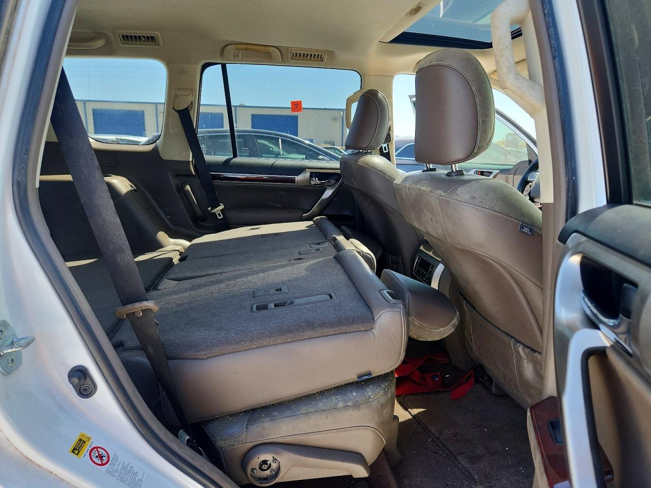 2011 Lexus Gx 460 White vin: JTJBM7FX5B5020662