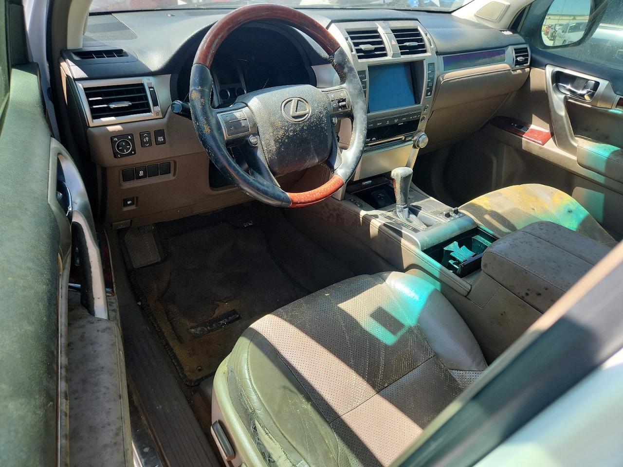 2011 Lexus Gx 460 White vin: JTJBM7FX5B5020662