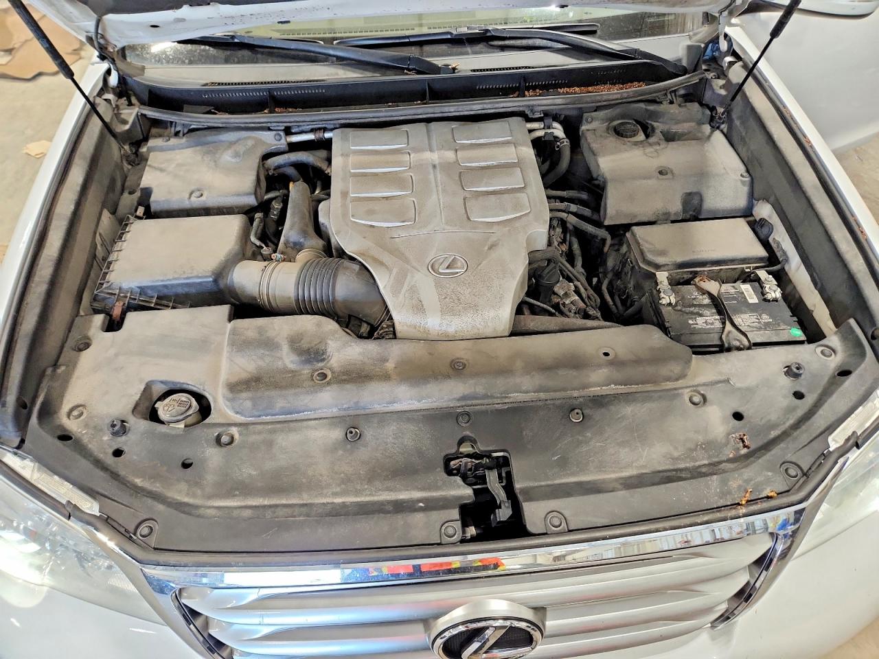 2011 Lexus Gx 460 White vin: JTJBM7FX5B5024176